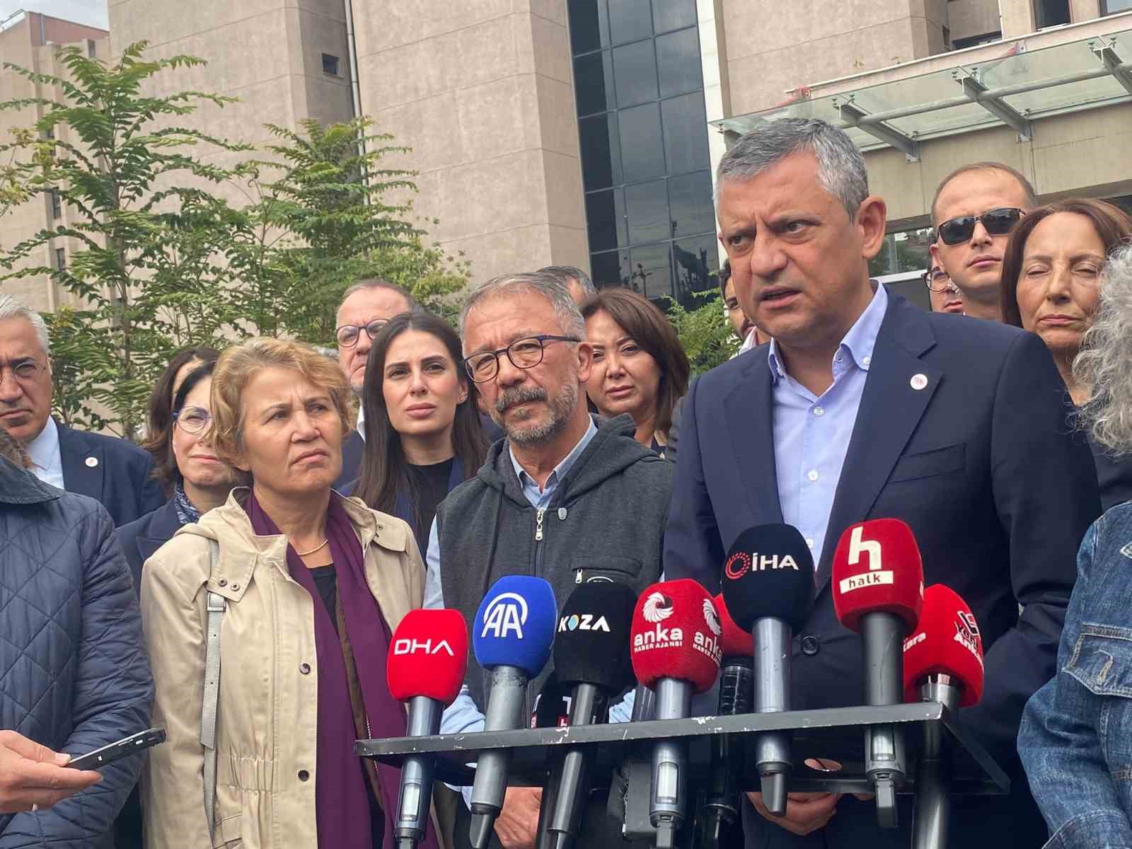Özgür Özel, 10 Ekim Garı Davası İçin Adliyede