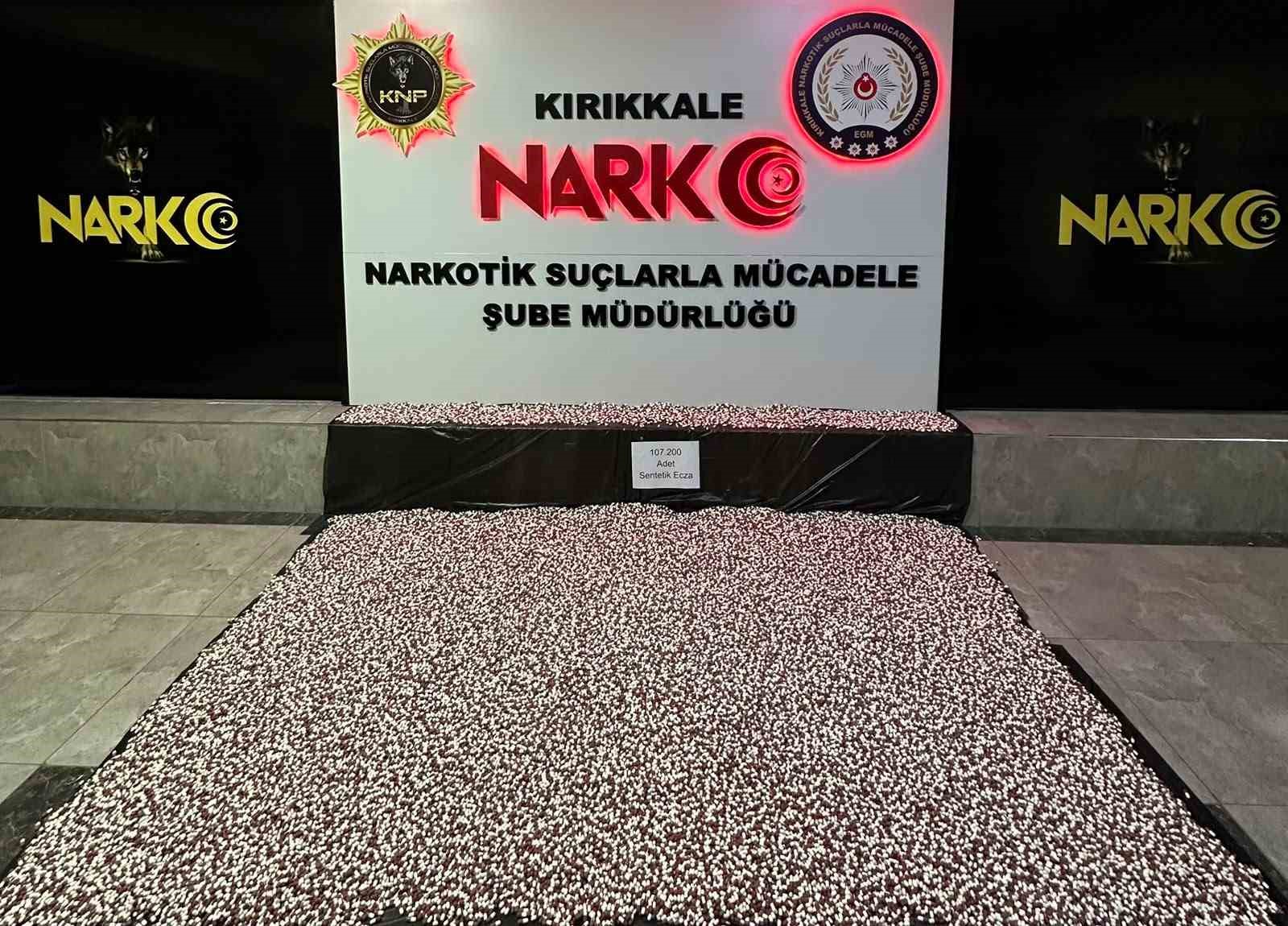 Ankara'dan Uyuşturucu Sevkiyatına Büyük Darbe: 107 Bin Hap Ele Geçirildi