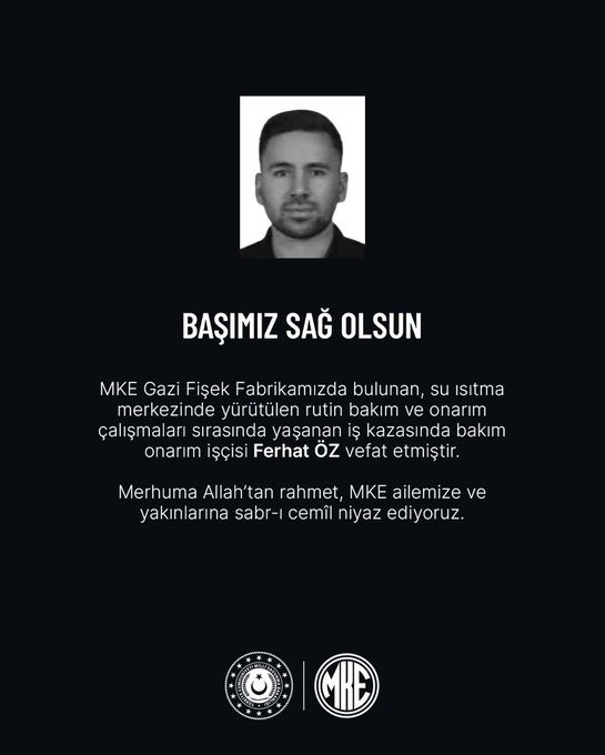 Ankara'da MKE Fabrikasında Trajik İş Kazası: 1 Ölü, 3 Yaralı