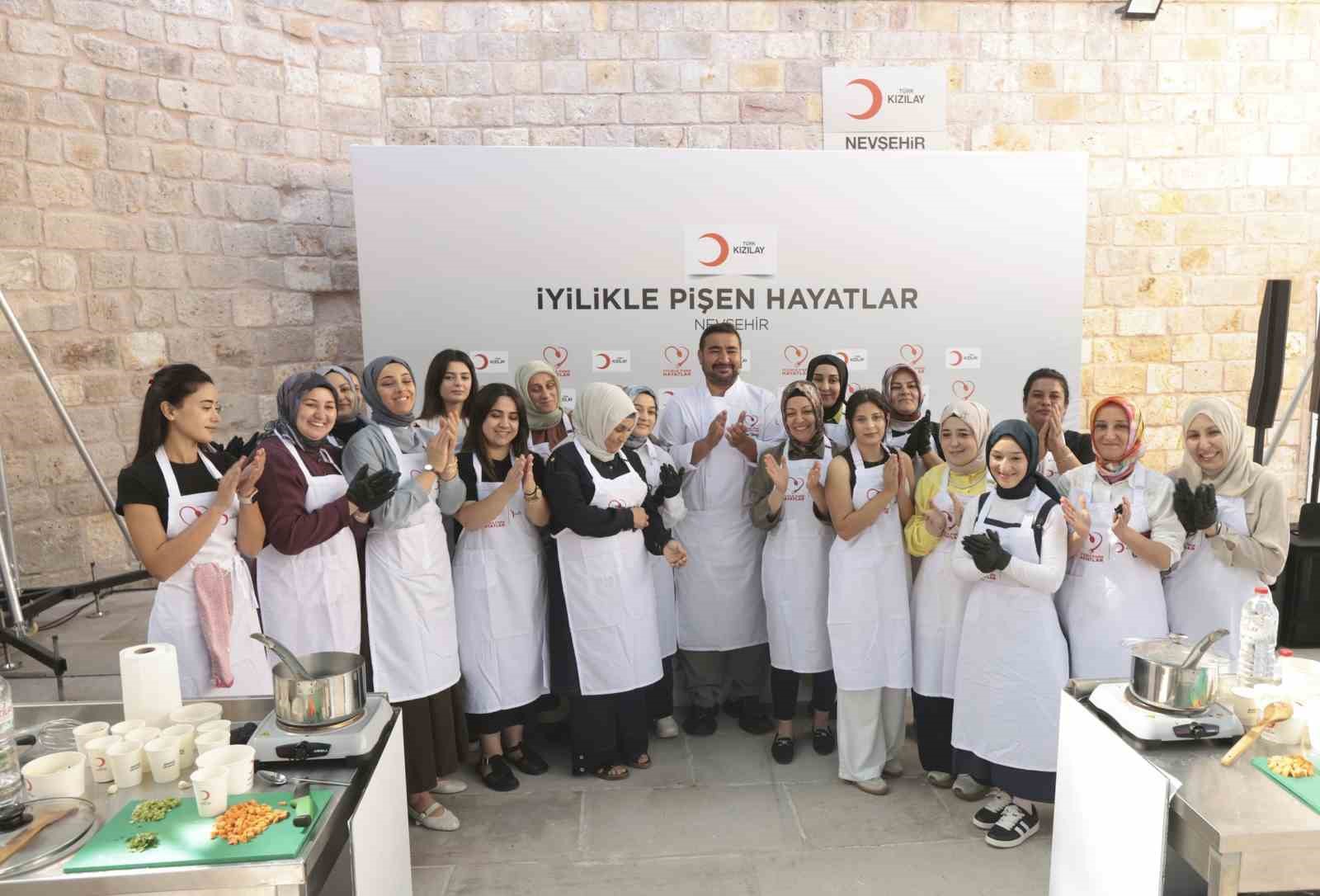 Nevşehir'de İyilikle Pişen Hayatlar Aşçılık Atölyesi Başarıyla Tamamlandı