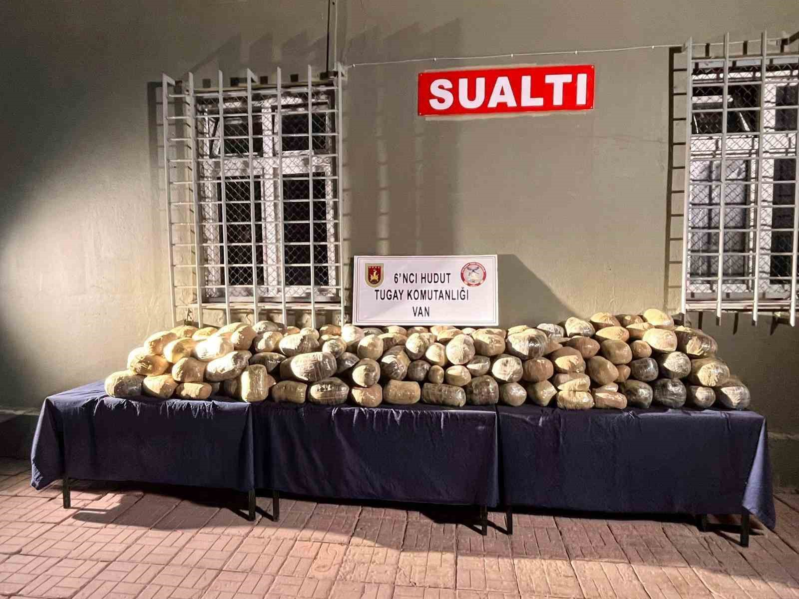 Van'da Uyuşturucu Operasyonunda 412 Kilogram Madde Ele Geçirildi