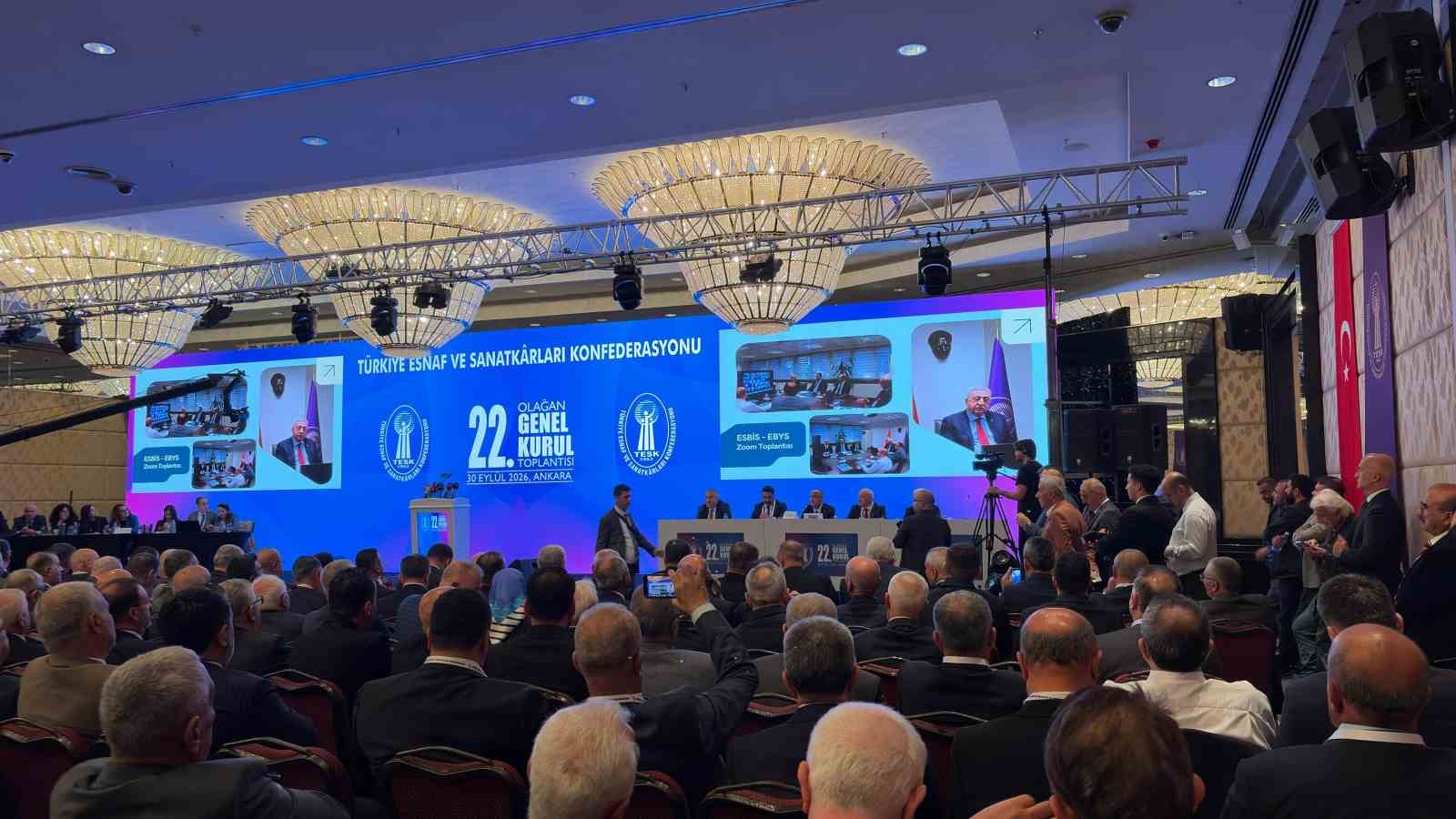 TESK Genel Kurulu'nda Yeni Dönem: Mehmet Yiğiner Tek Aday