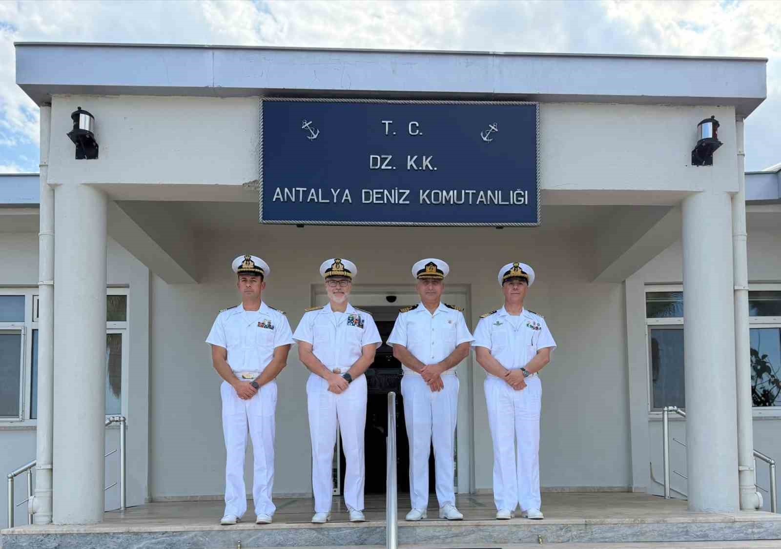 İtalya'nın Fırkateyni ITS Luigi Rizzo, Antalya'da Liman Ziyareti Gerçekleştirdi