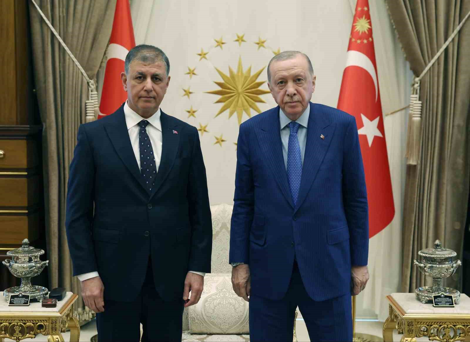 Cumhurbaşkanı Erdoğan, İzmir'in Başkanını Ağırladı