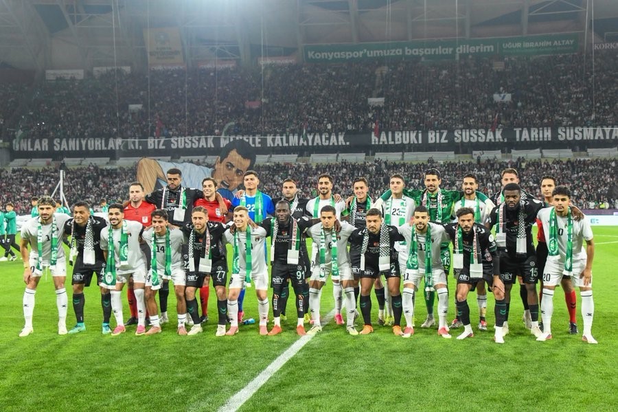 Sporun Birleştirici Gücü: Konyaspor ve Filistin Milli Takımı Buluştu