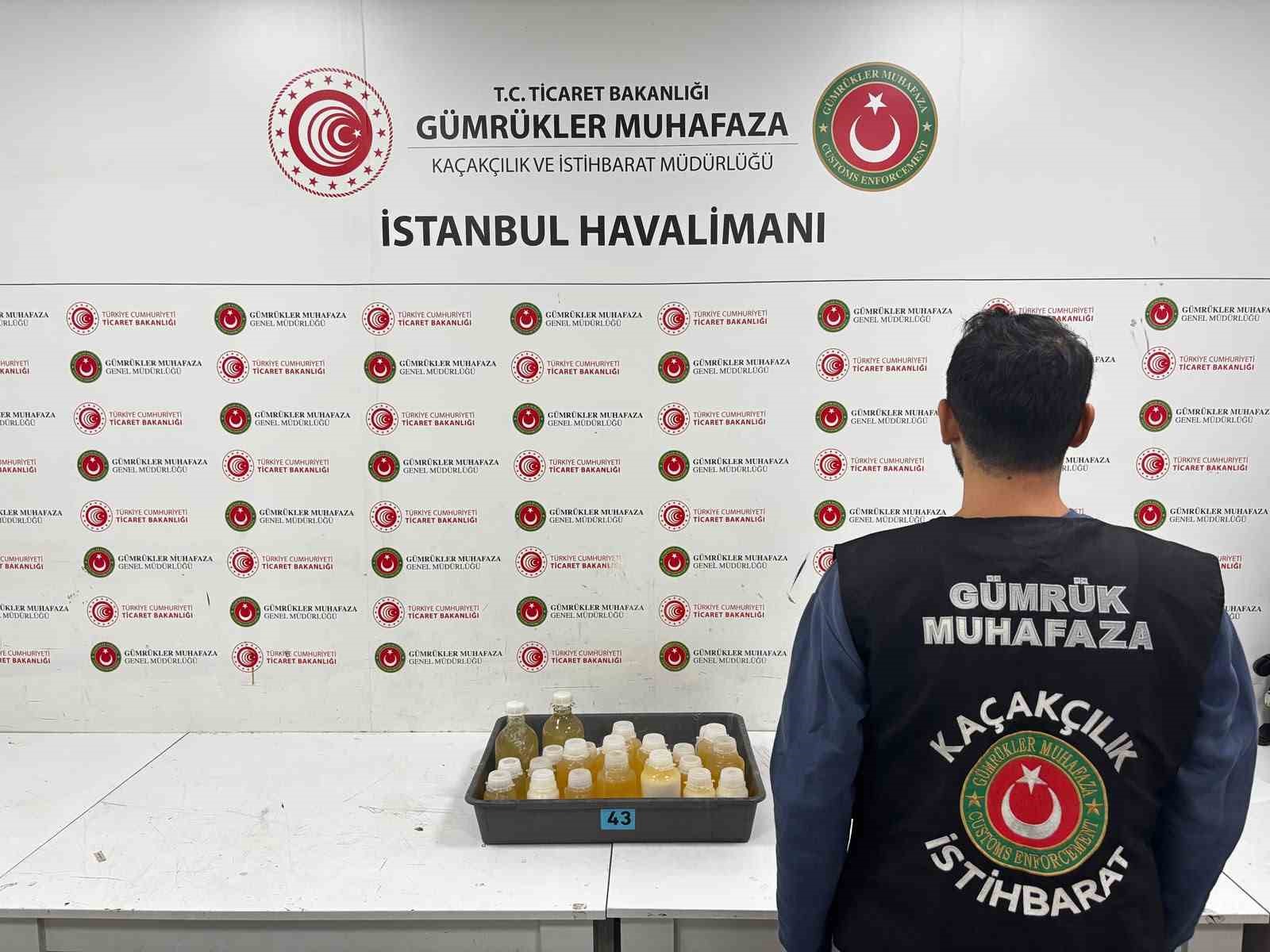 İstanbul Havalimanı'nda İki Operasyonda 34 Kilo Kokain Ele Geçirildi