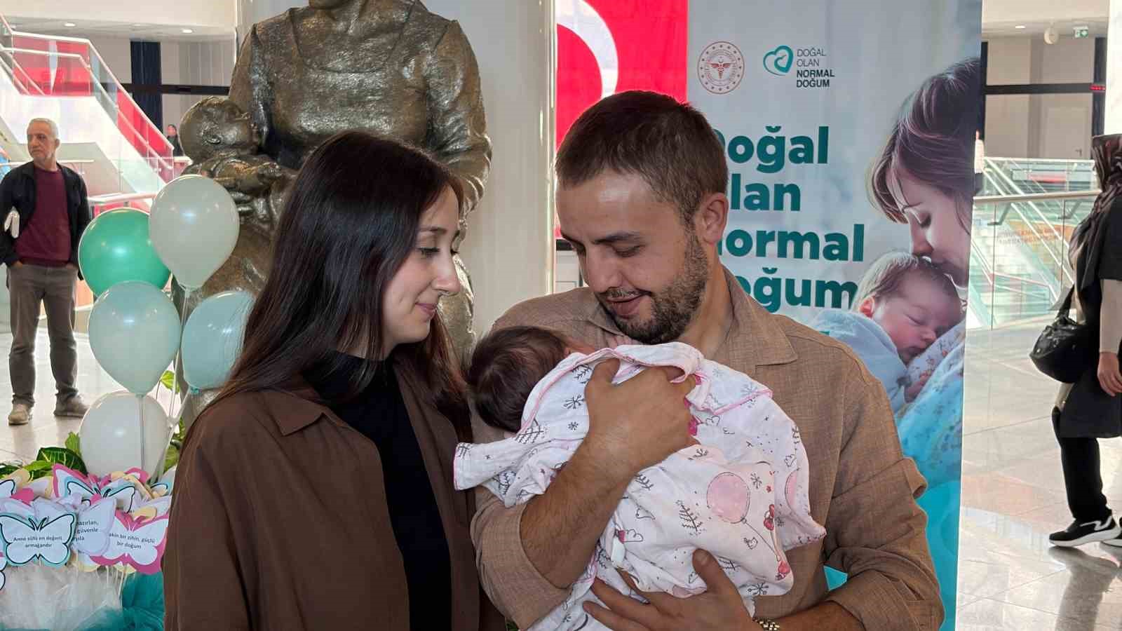 Ankara Bilkent Şehir Hastanesi'nde Normal Doğum Haftası Kutlandı