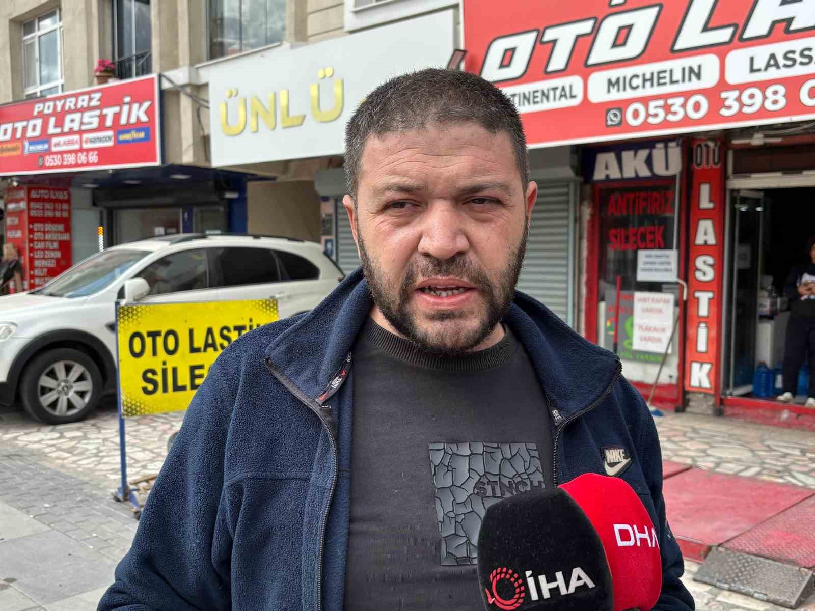 Ankara'da Bisikletliye Otomobil Çarpınca Ağır Yaralandı