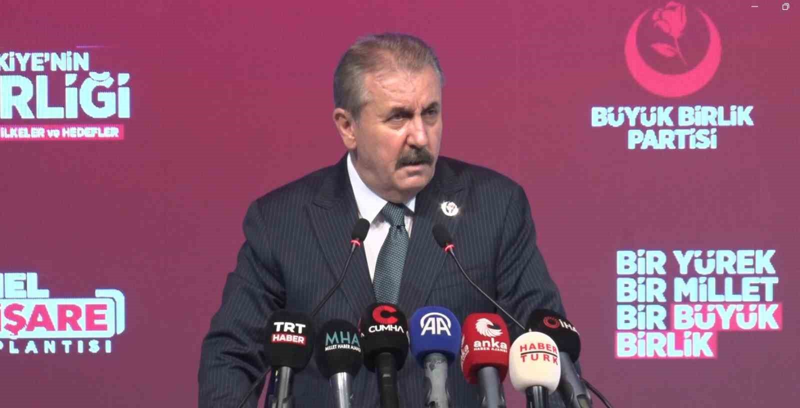 Destici: "Hayat pahalılığına karşı vatandaşlarımızın sıkıntılarının farkındayız"