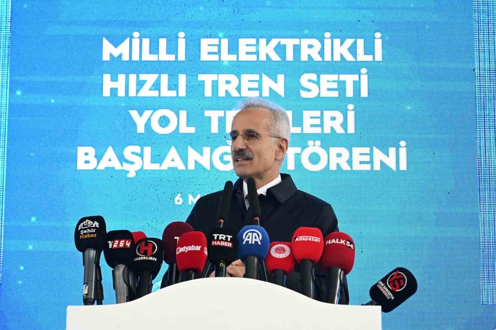 Milli Hızlı Tren Projesinde İkinci Set Yolda