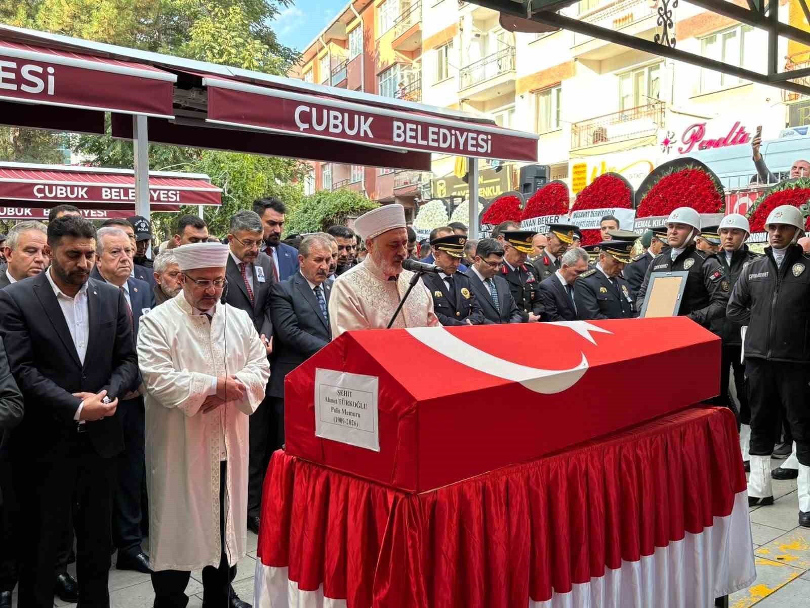Şehit Polis Ahmet Türkoğlu, Son Yolculuğuna Uğurlandı