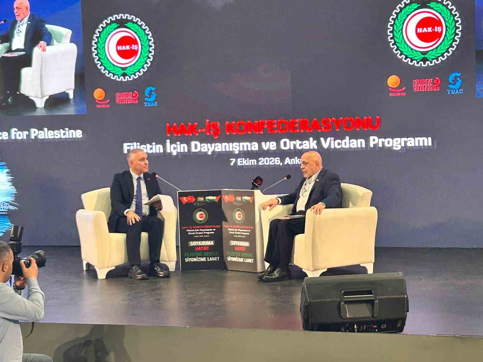 Mahmut Arslan: "Sumud, Filistin davasının kahramanıdır"