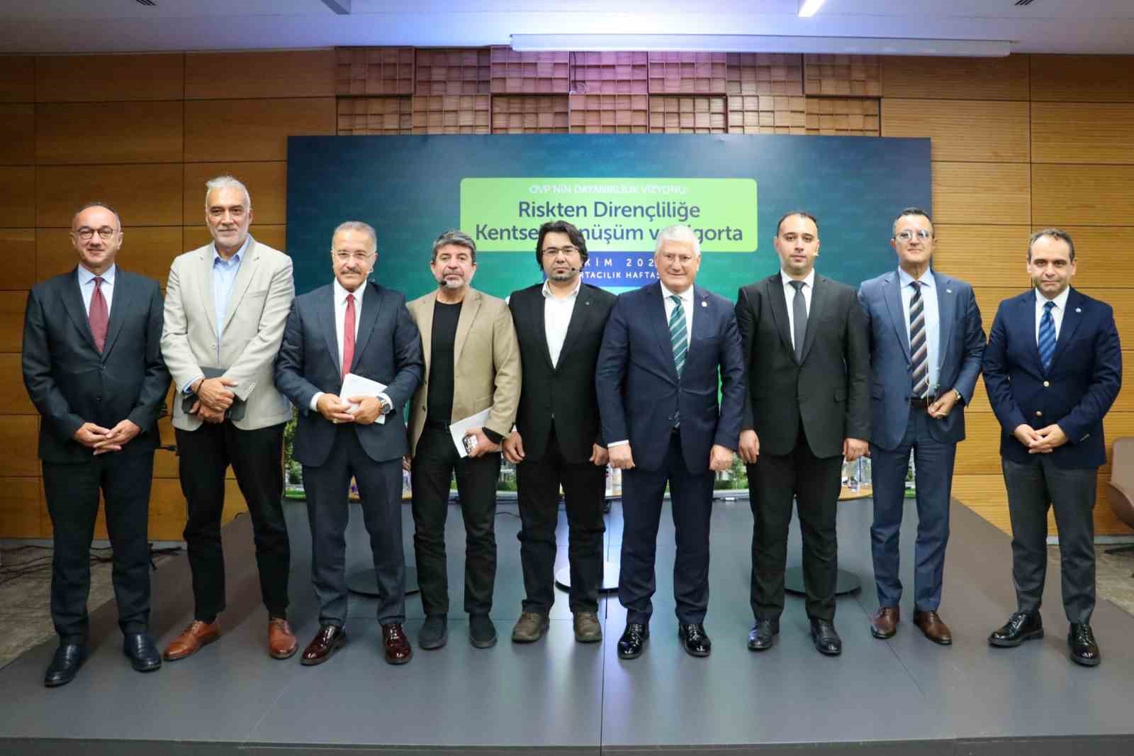 Sigorta Haftası'nda Kentsel Dönüşüm ve Dirençli Şehirler Masaya Yatırıldı