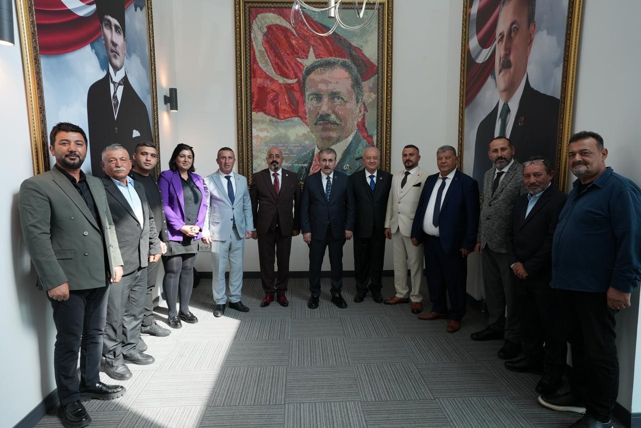 Mustafa Destici, Alevi-Bektaşi Derneği Heyetini Ağırladı