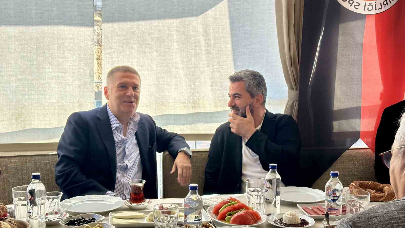 Gençlerbirliği ve Amed Sportif Faaliyetler Yönetimi Kahvaltıda Buluştu