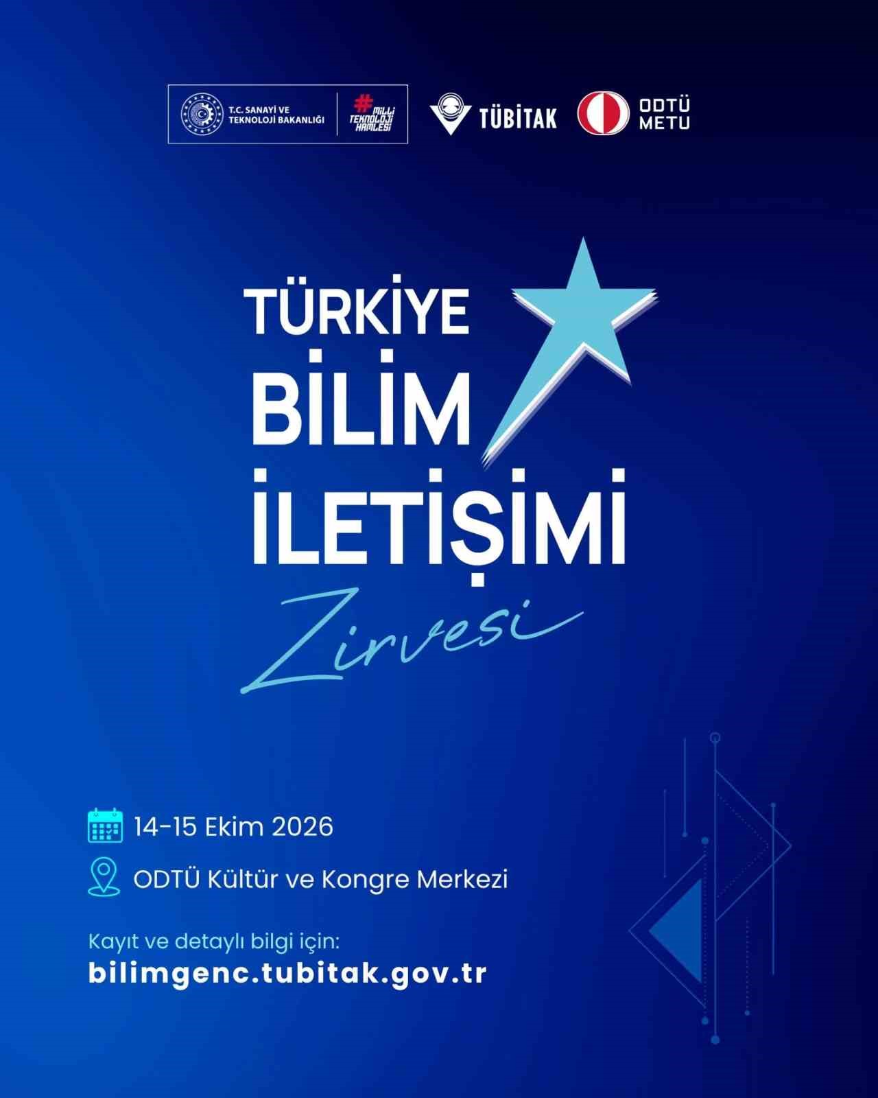 Ankara'da Türkiye'nin İlk Bilim İletişimi Zirvesi Başlıyor