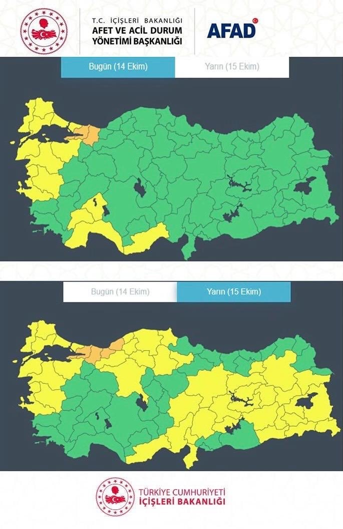 Bakan Çiftçi: "İstanbul ve Antalya'da Sağanak Yağışlara Karşı Tüm Ekiplerimiz Sahada"