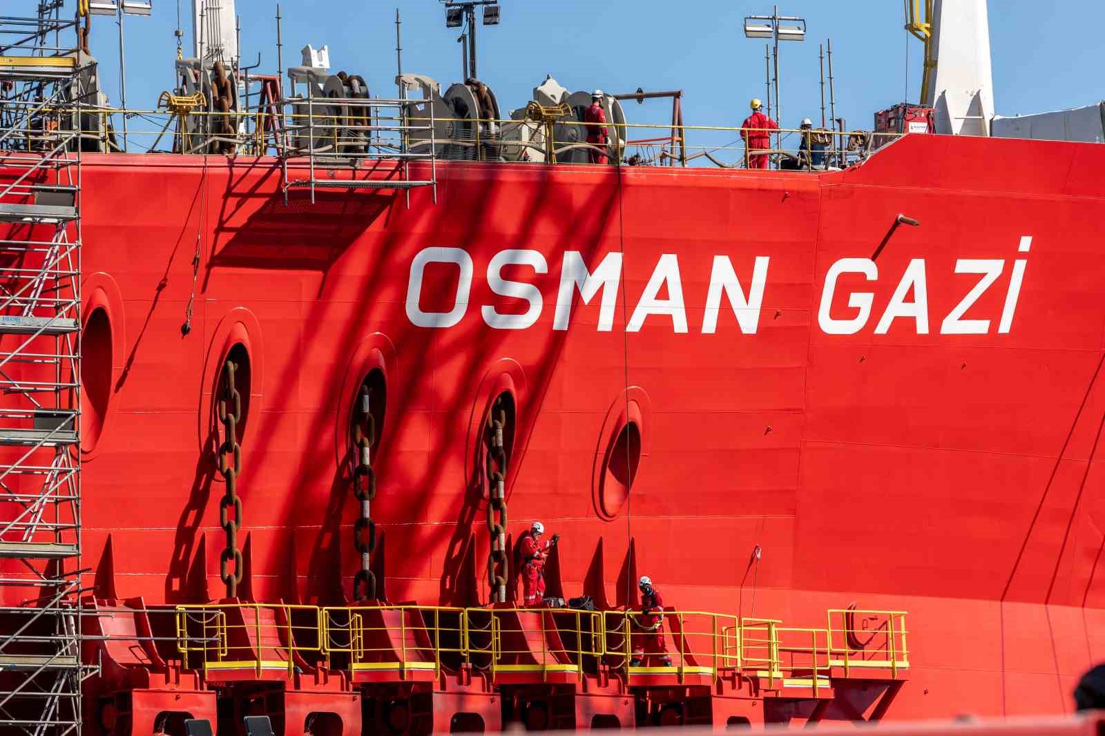 Türkiye'nin İlk Yüzer Üretim Platformu Osman Gazi, Görevine Hazır!