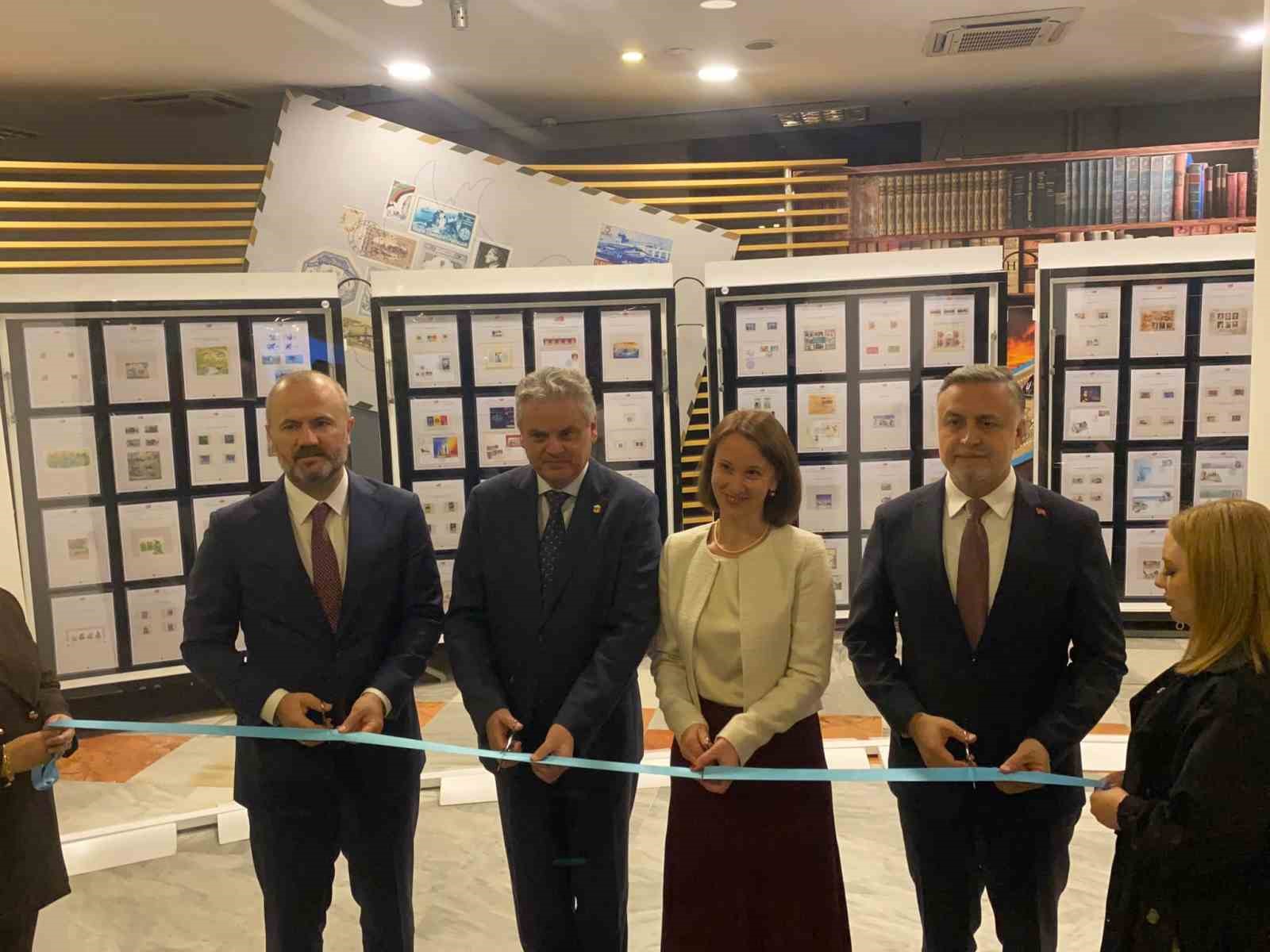 Moldova'nın 35 Yıllık Bağımsızlığı İçin Pul Sergisi Ankara'da Açıldı