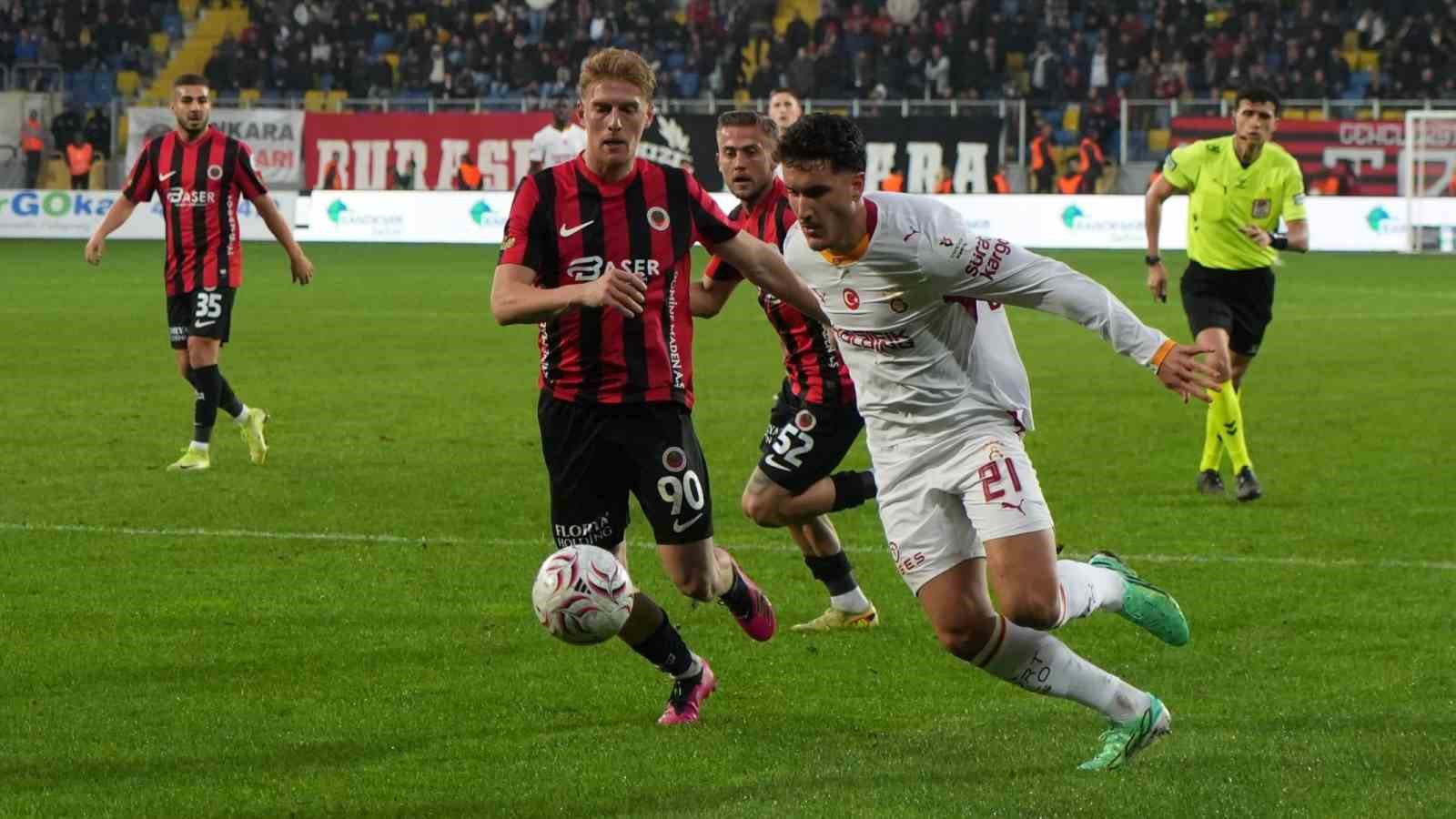 Galatasaray, Gençlerbirliği'ni Zor da Olsa Geçti: 1-0