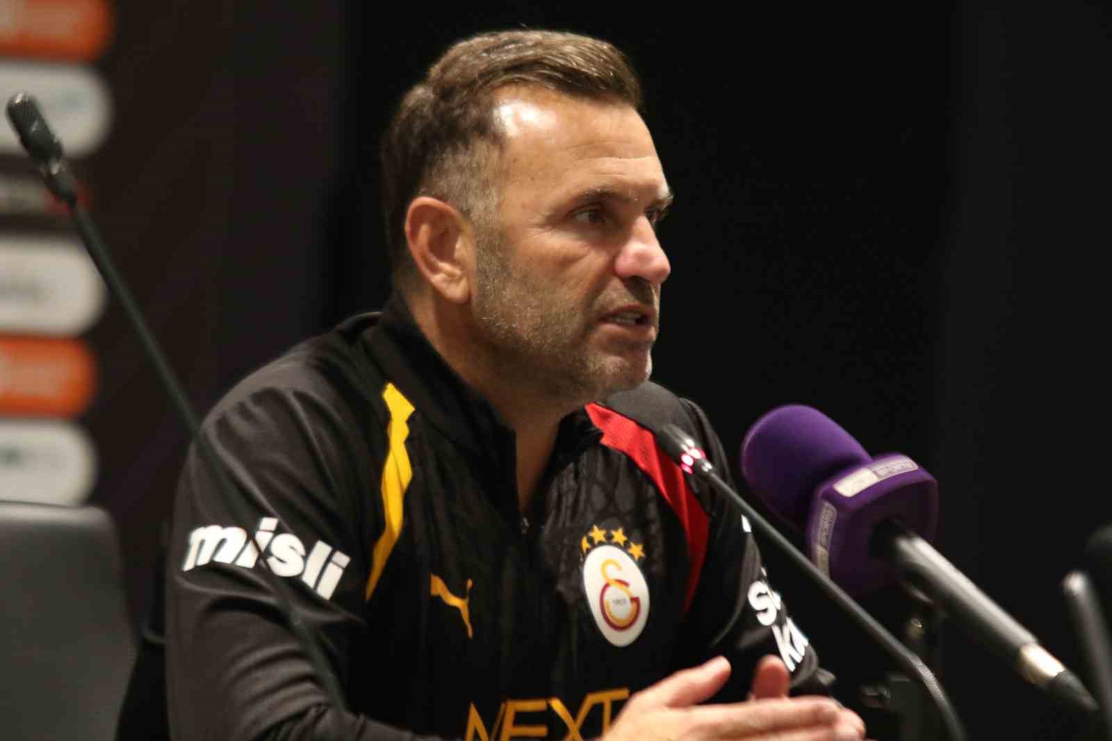 Okan Buruk: "Süper Lig, zemin kalitesiyle de anılmalı"
