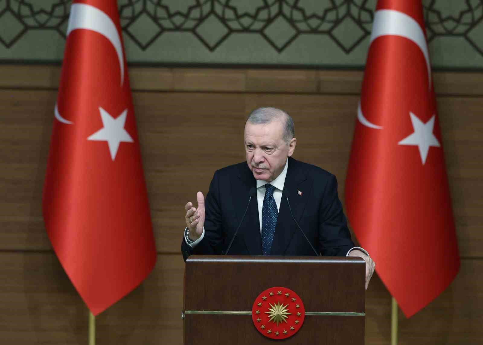 Cumhurbaşkanı Erdoğan: "Sömürgeci güçlere boyun eğmeyeceğiz"