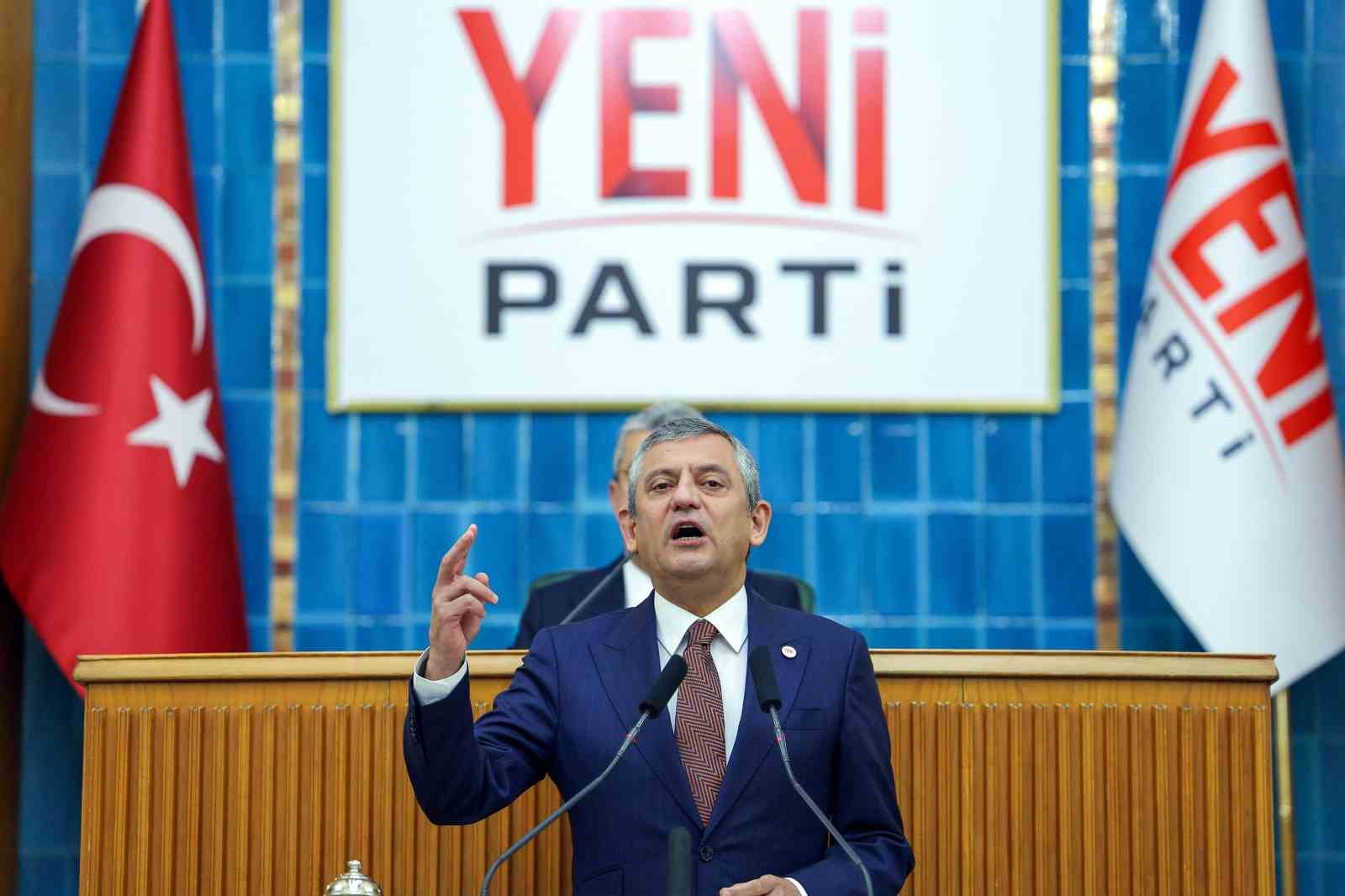 Özgür Özel: "Yanlış tuğlayla doğru duvar örülmez, sonunda altında kalırız"