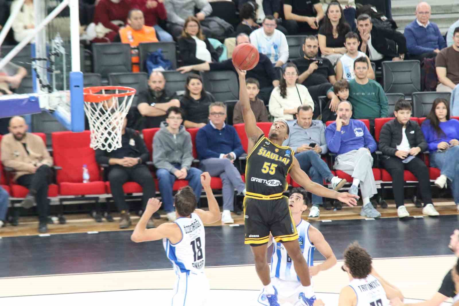 Türk Telekom EuroCup'da Sıcak Bir Mücadele Verdi, Siauliai'ye Yenildi