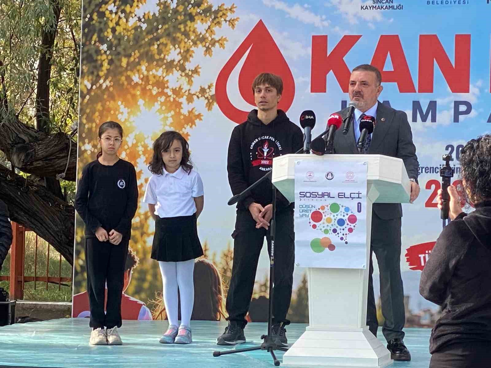 Sincan'dan Kan Bağışı Seferberliği: Öğrenciler Hayat Kurtarıyor!