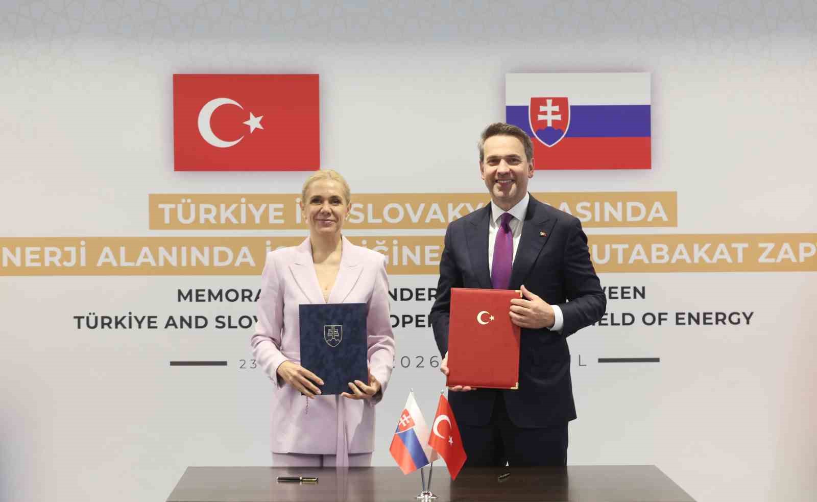 Türkiye ve Slovakya Enerji İşbirliğini Güçlendiriyor