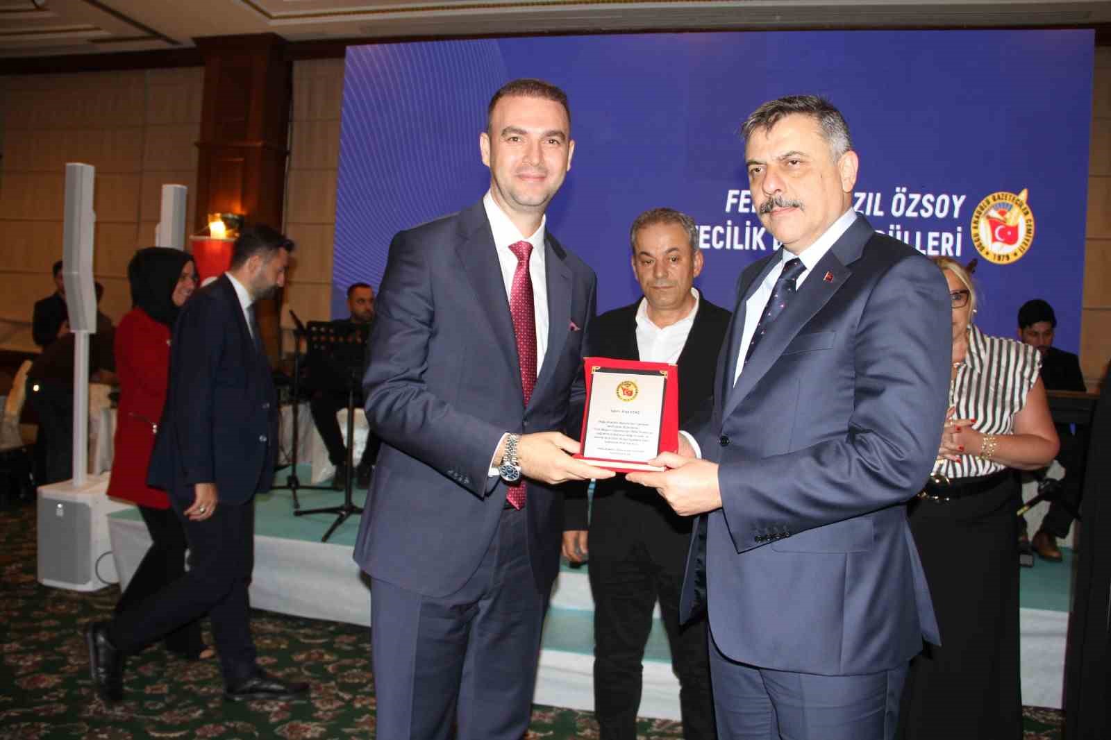Aras Elektrik'e Basın Destek Ödülü
