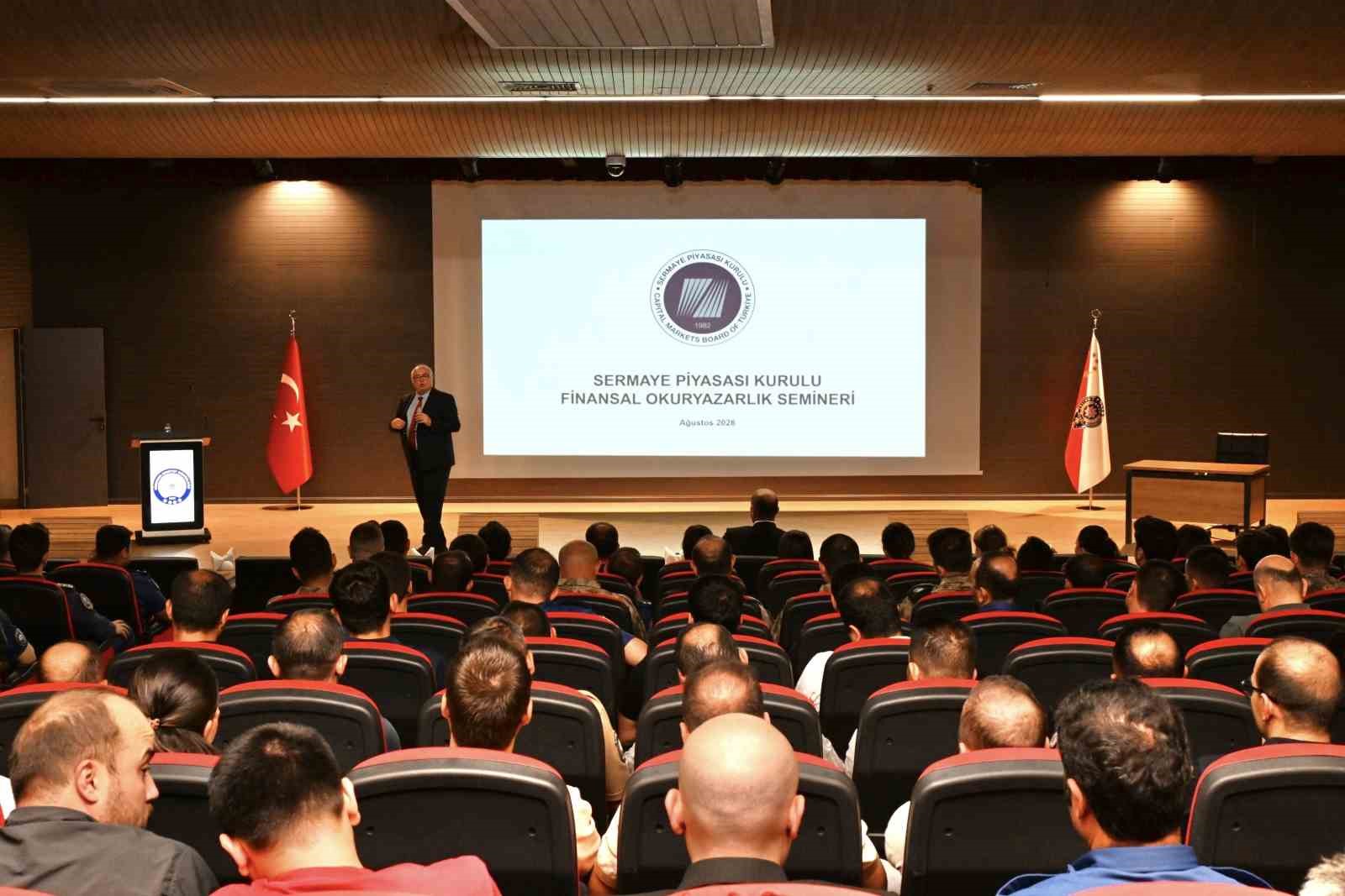 Erzurum Emniyet Müdürlüğü'nden Finansal Okuryazarlık Semineri