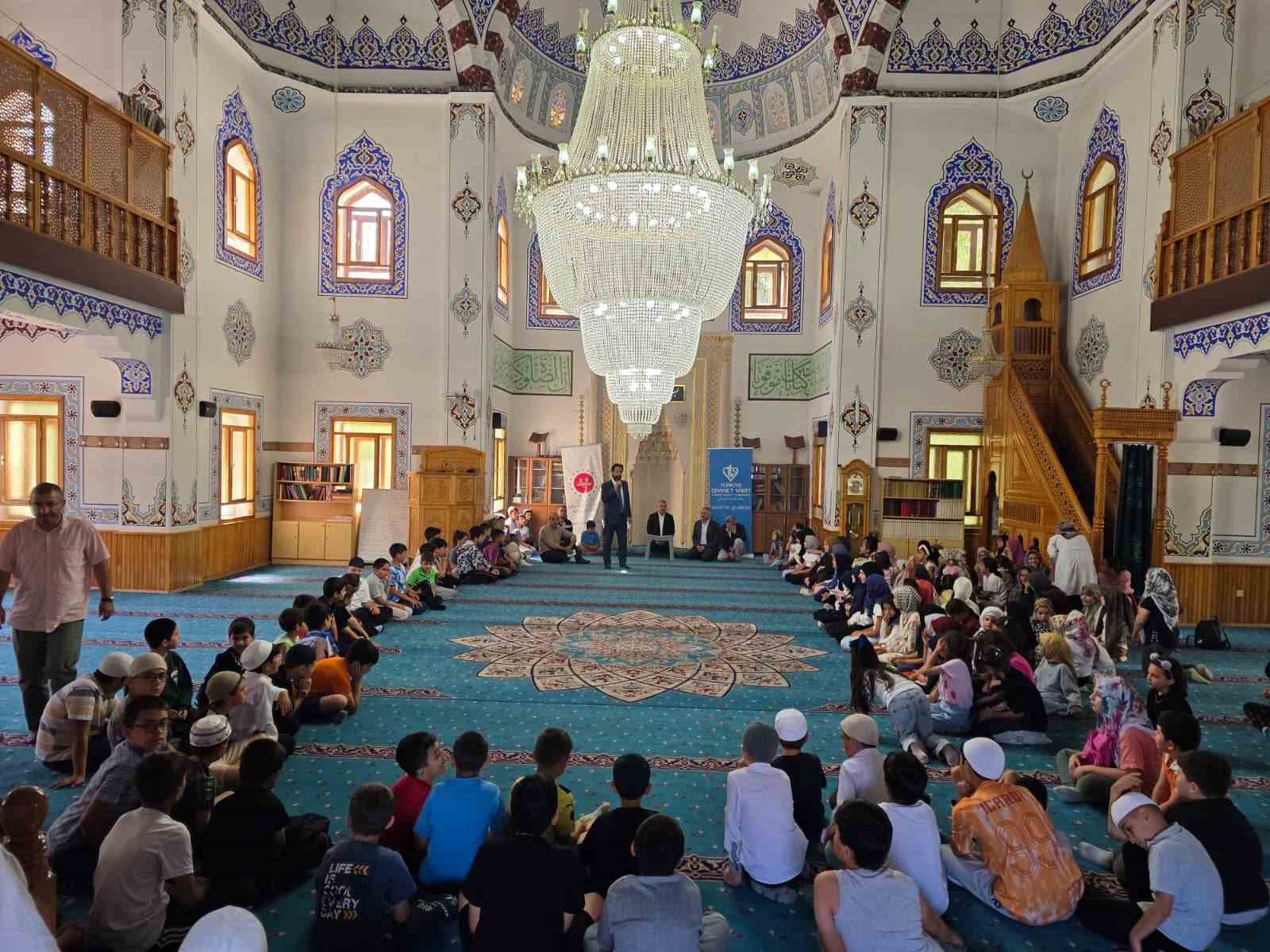 Çatalca'da Yaz Kur'an Kursu Öğrencileri Turnuva Coşkusunu Yaşadı