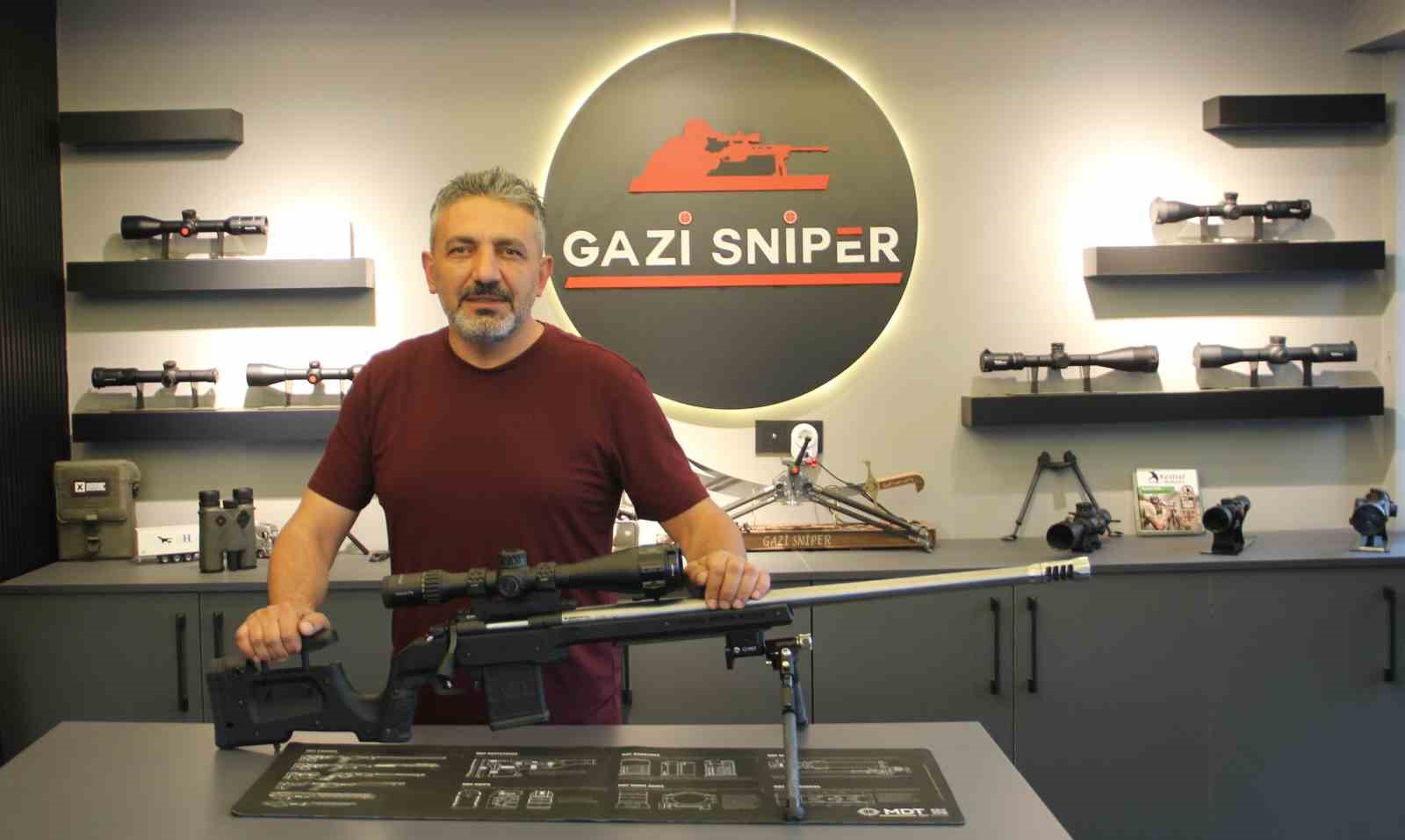 Gazi Furkan Düzenli'nin Hedefi: 7 Bin Metredeki Mükemmel Atış