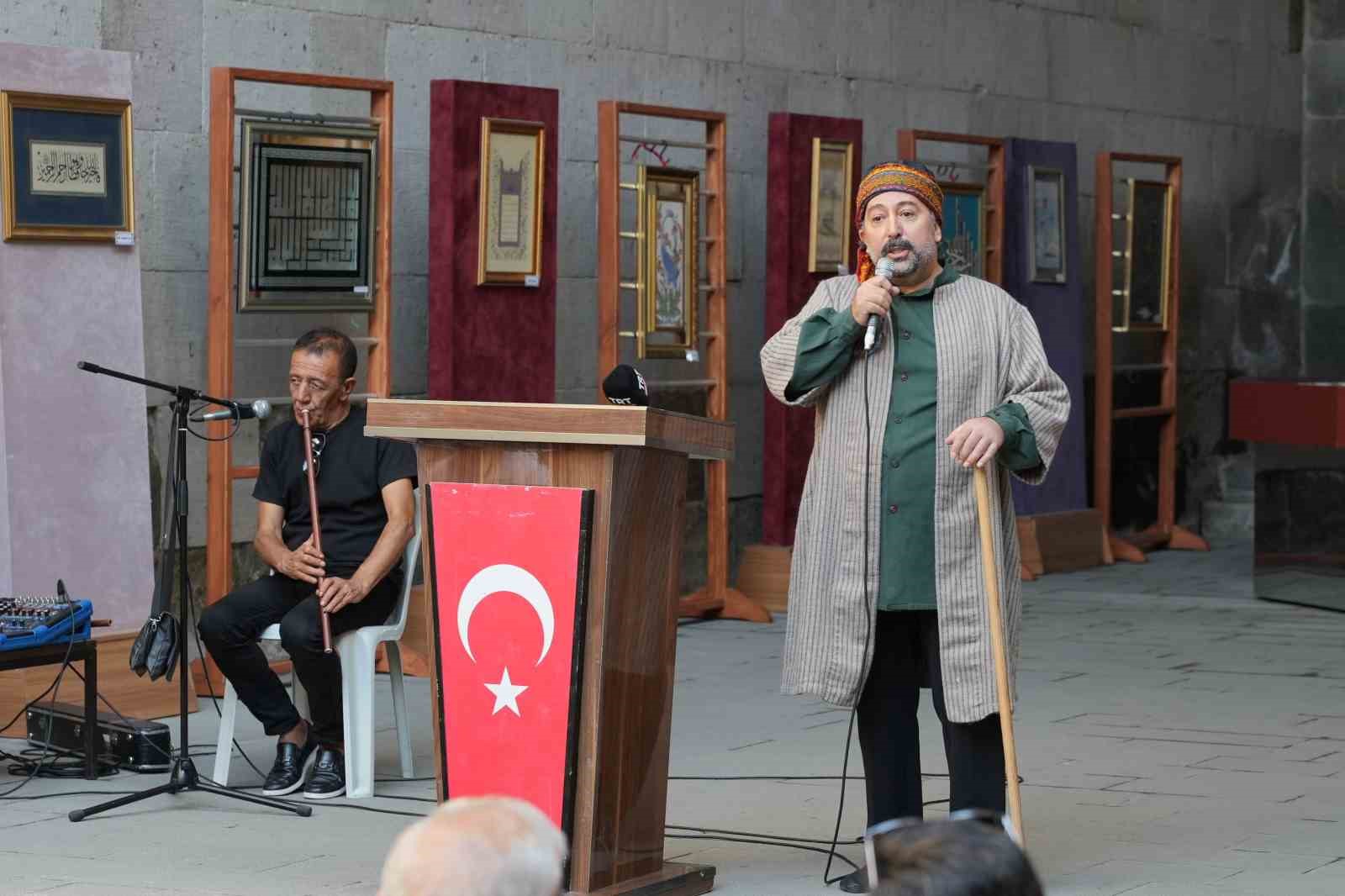 Erzurum Kültür Yolu Festivali'nin Sekizinci Günü: Edebiyat ve Tiyatro Buluşması