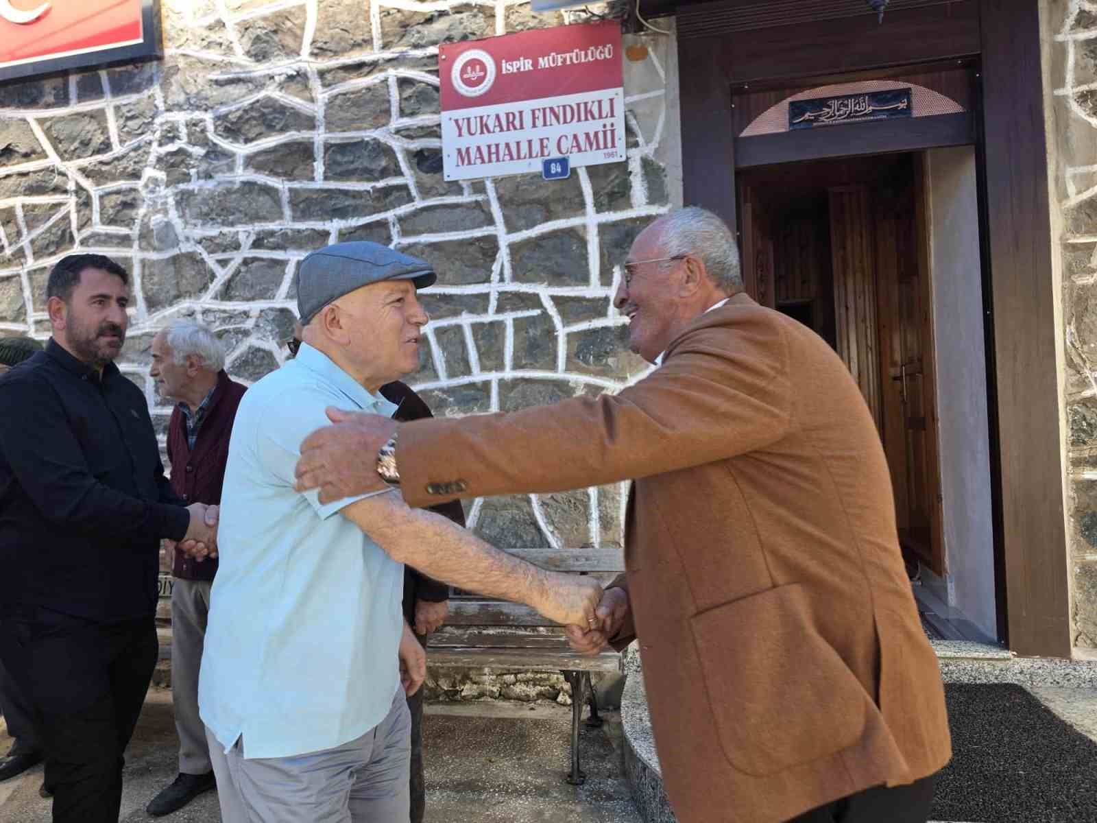 Başkan Sekmen, İspir'de Esnafla Bir Araya Geldi