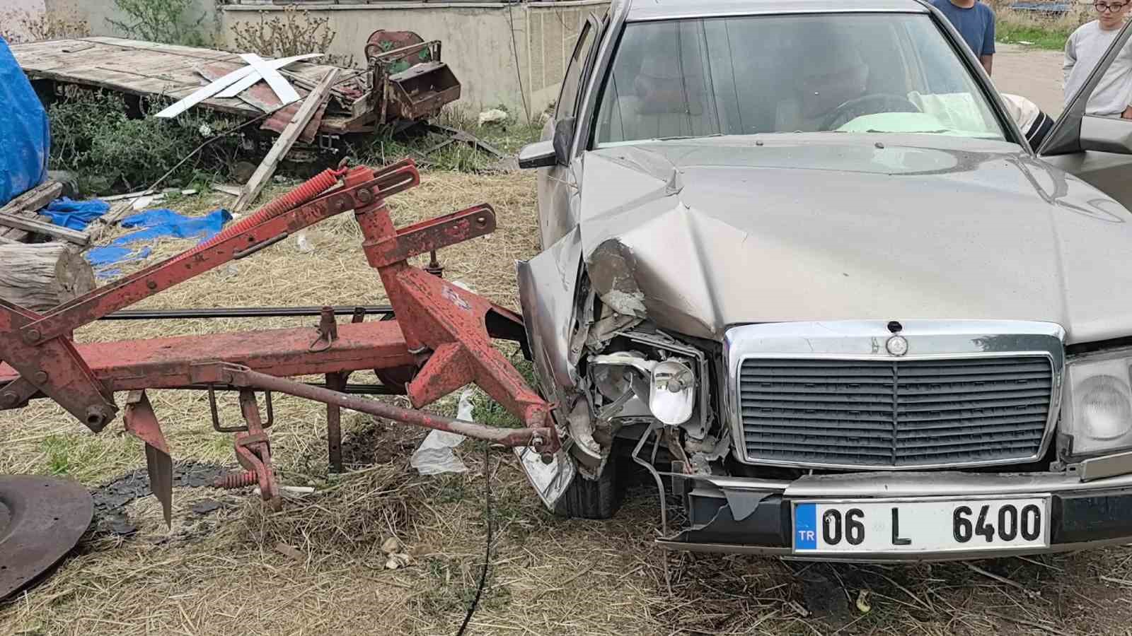 Erzurum'da Trafik Kazası: Bir Yaralı