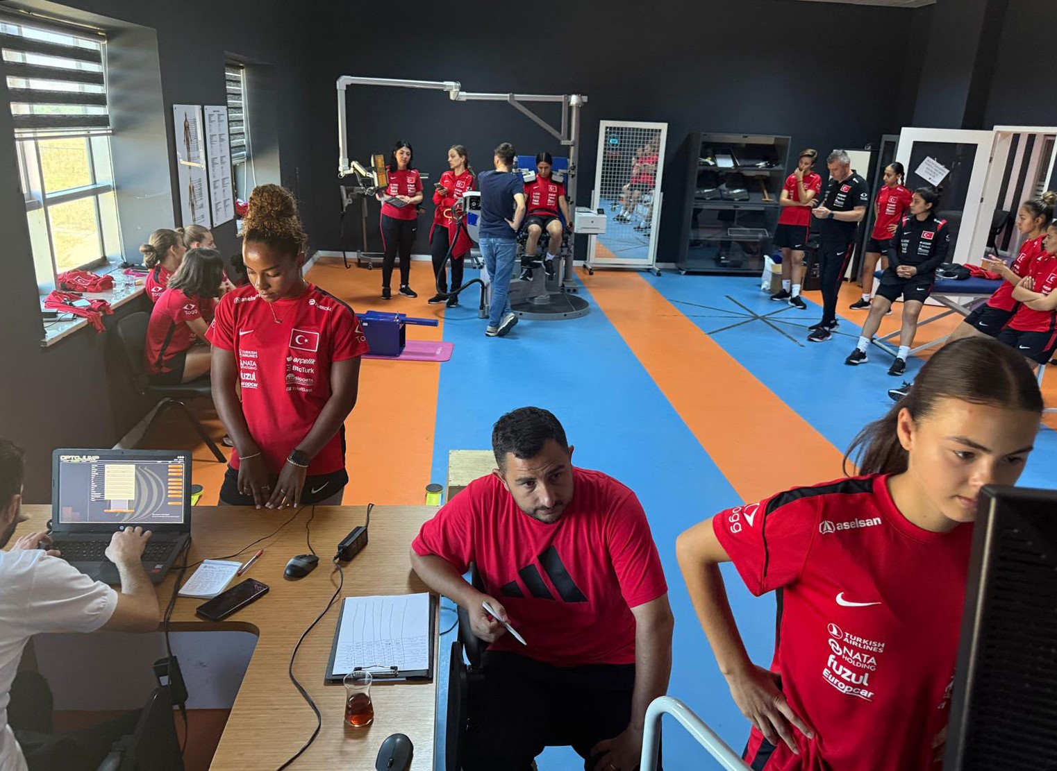 U19 Kadın Millî Takımı, Erzurum'da Performans Testlerinden Geçti