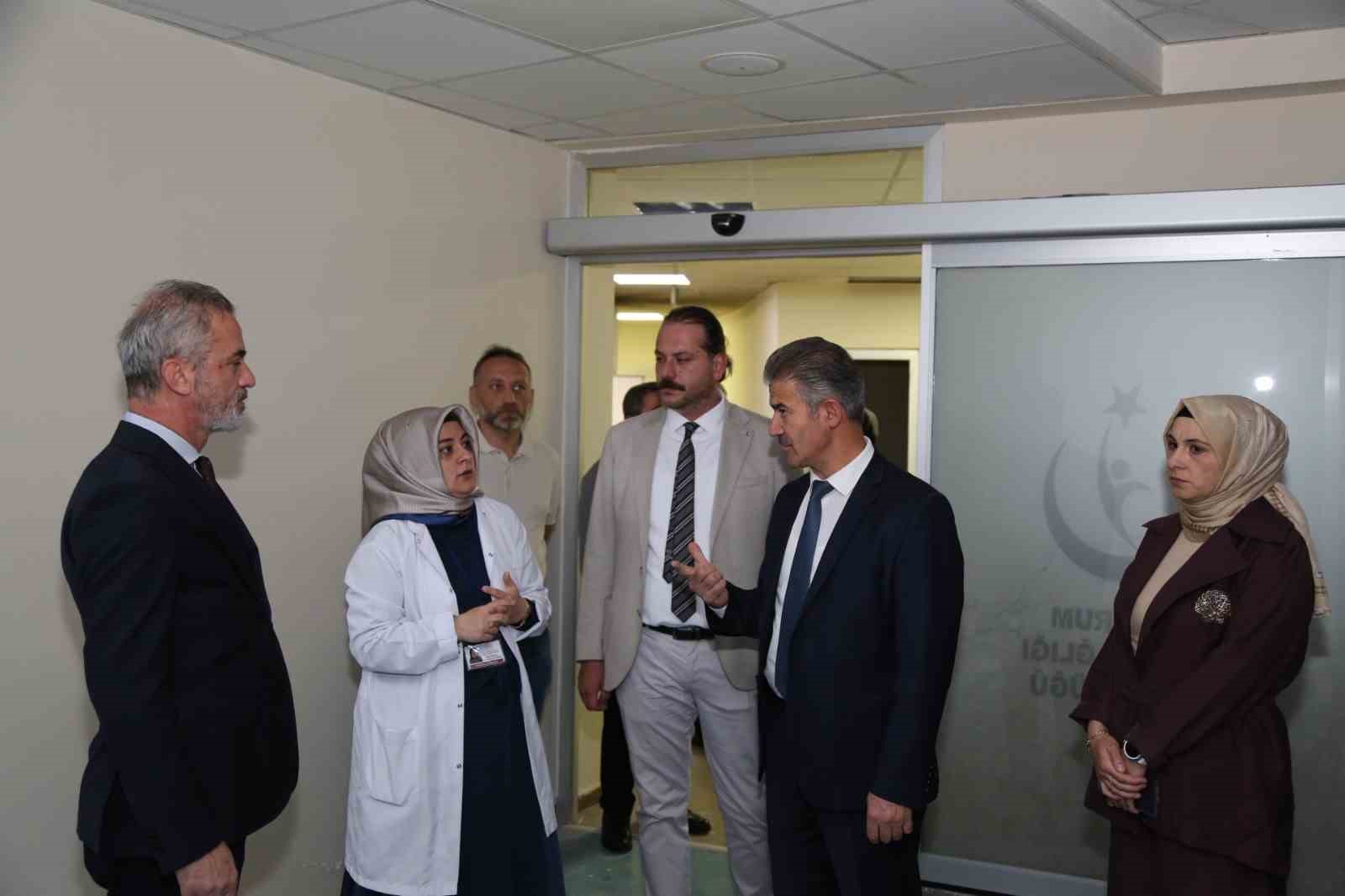Sağlık Müdürü Meral, Yakutiye'deki Sağlık Hizmetlerini Yerinde İnceledi