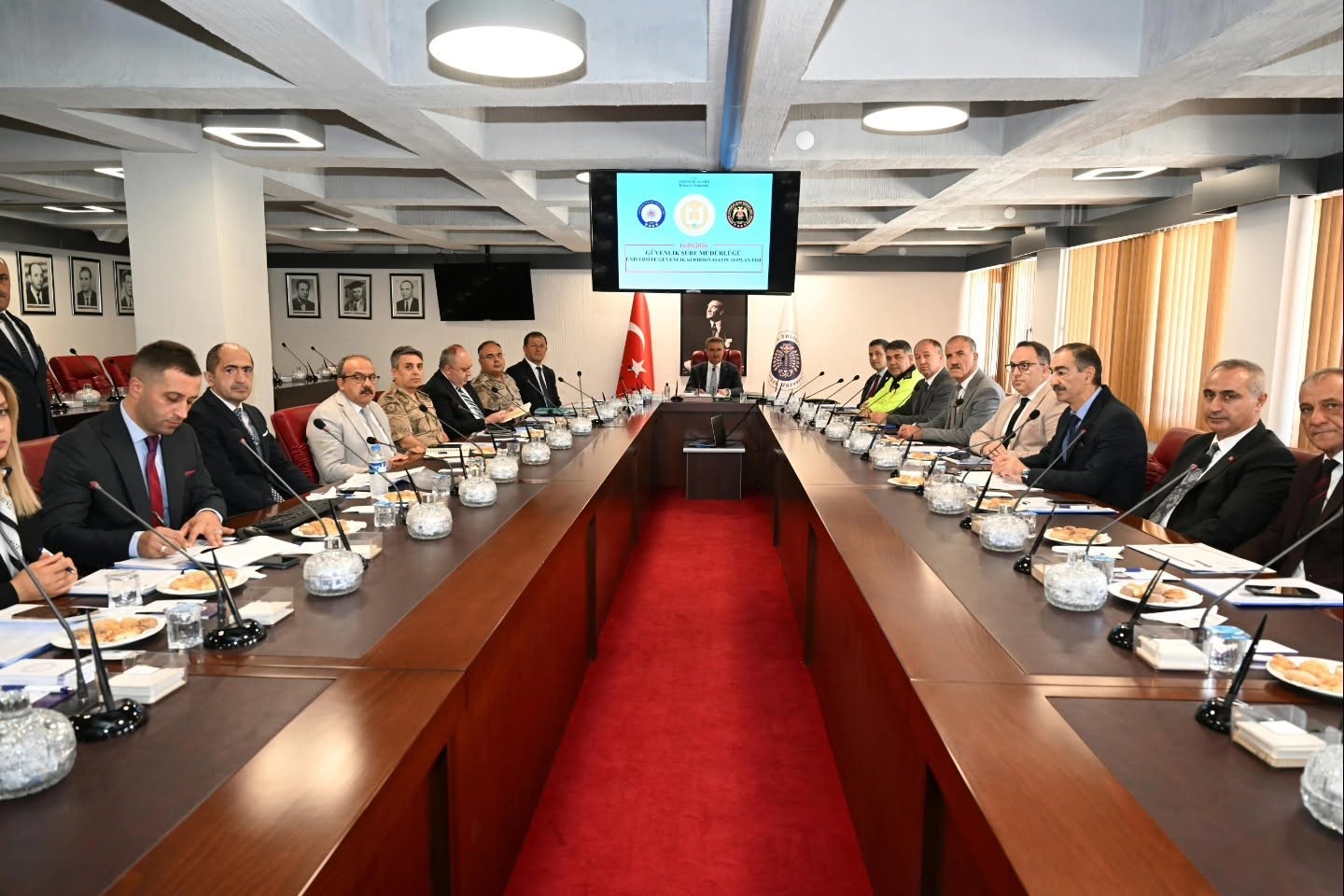 Üniversite Güvenliğine Yönelik Önemli Toplantı Gerçekleşti