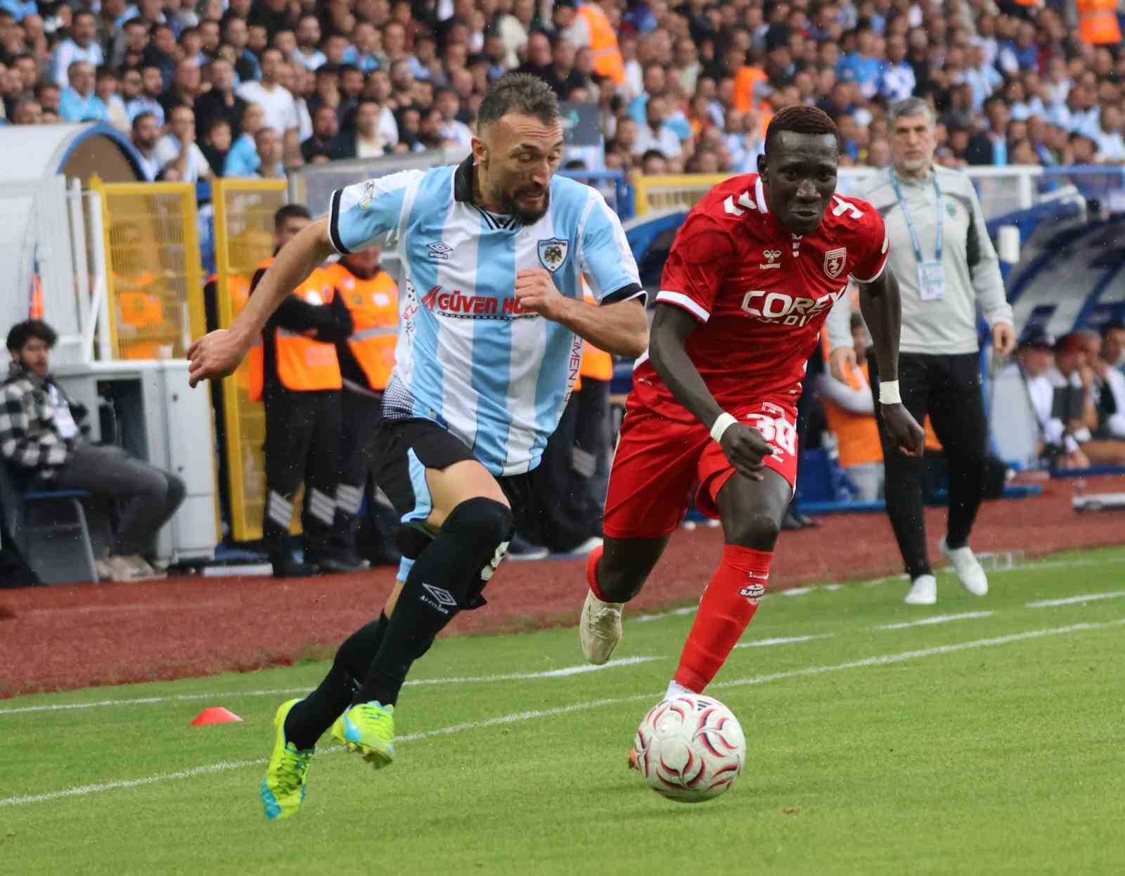 Erzurumspor FK, Samsunspor'u İlk Yarıda Geçti: 1-0