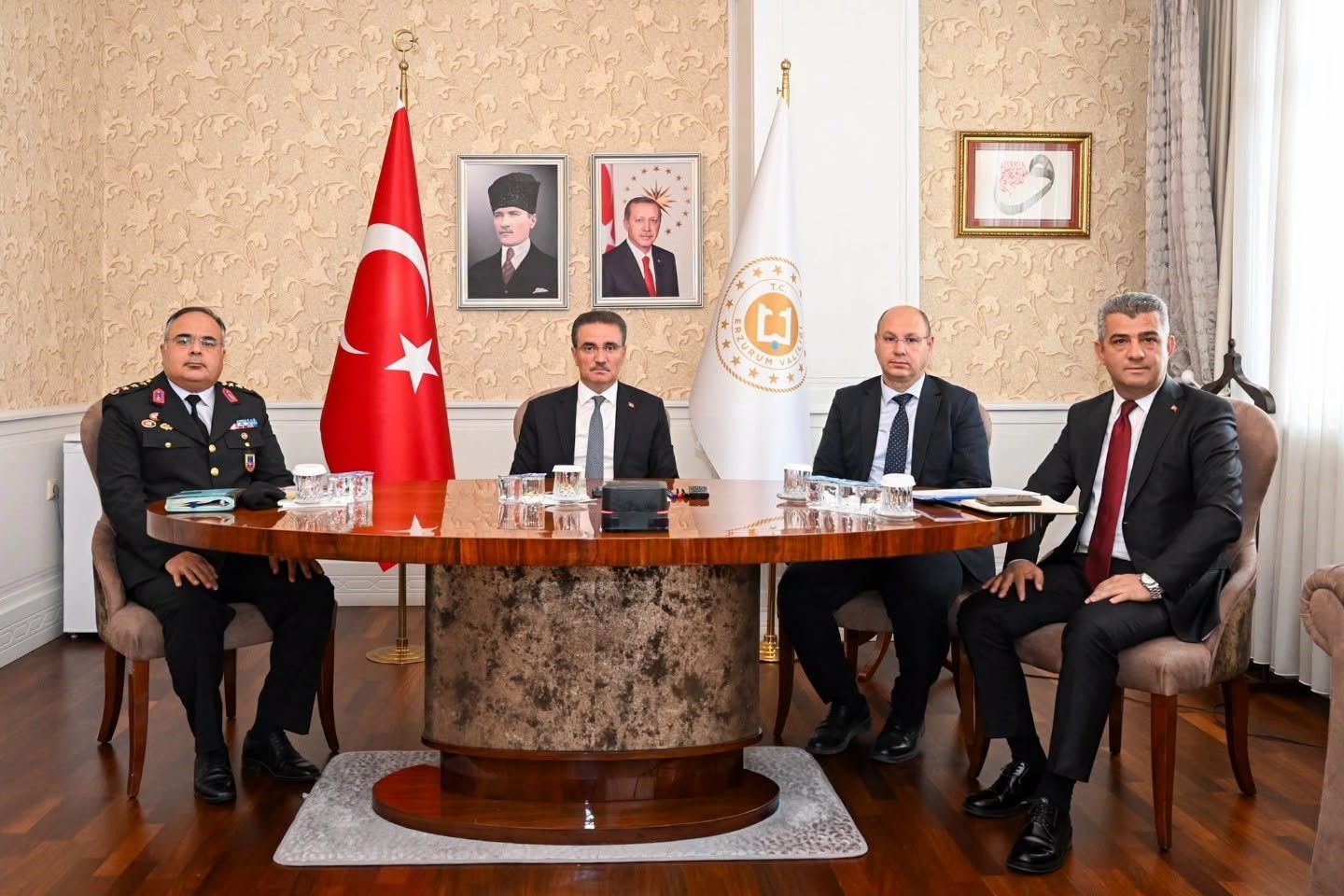Erzurum'da Okul Güvenliği İçin Kritik Toplantı Yapıldı