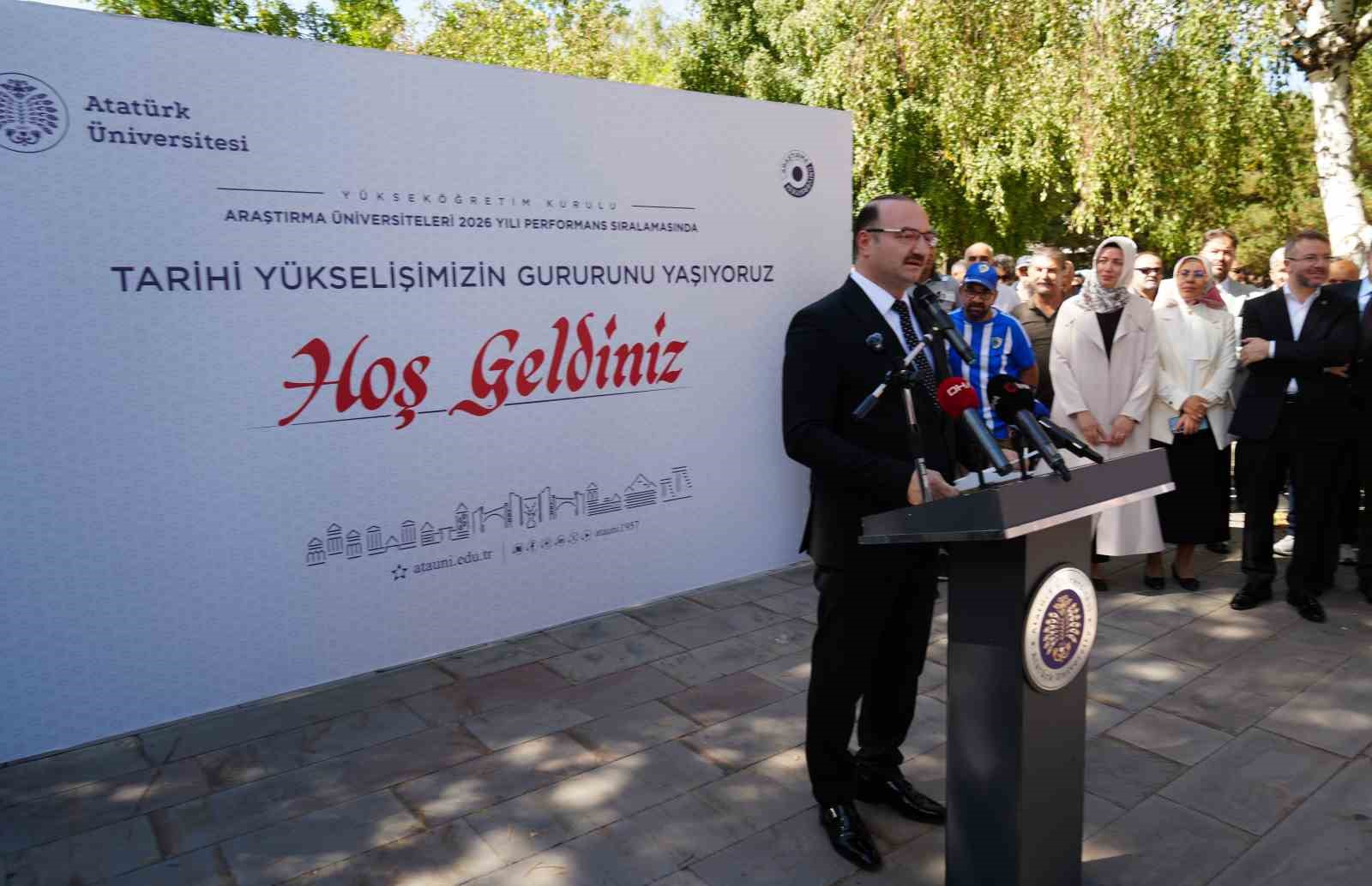 Atatürk Üniversitesi Araştırma Alanında Zirveye Tırmandı