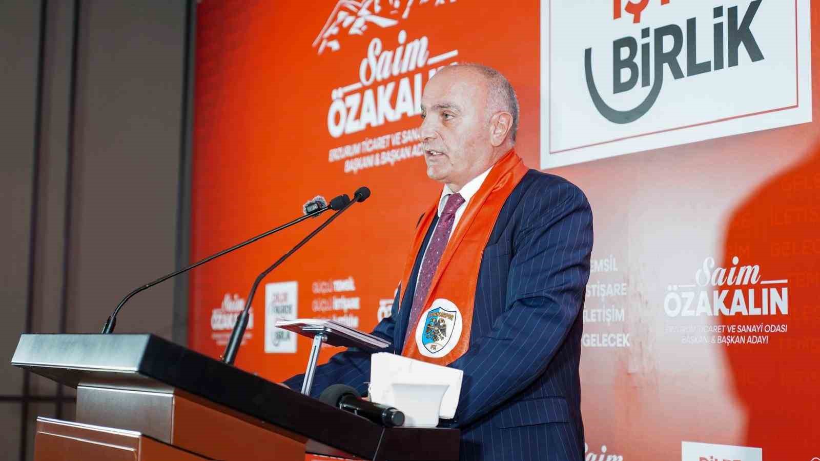 Saim Özakalın'dan Yeniden Adaylık Açıklaması: "İşi Yarım Bırakmayız"