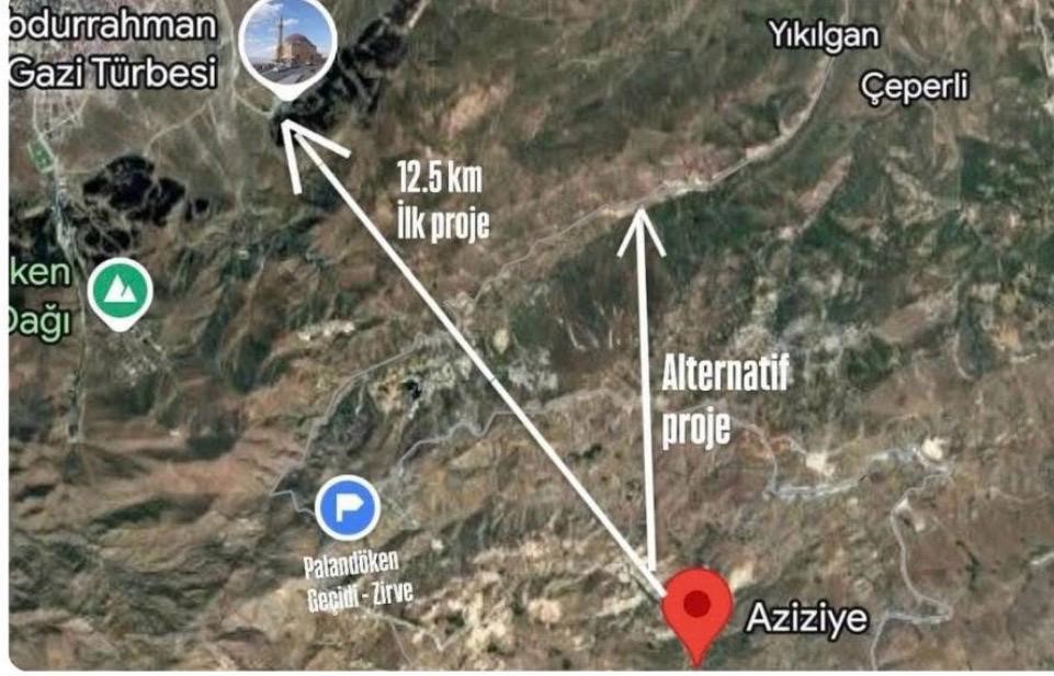 Palandöken Tüneli için İlk Adım Atıldı