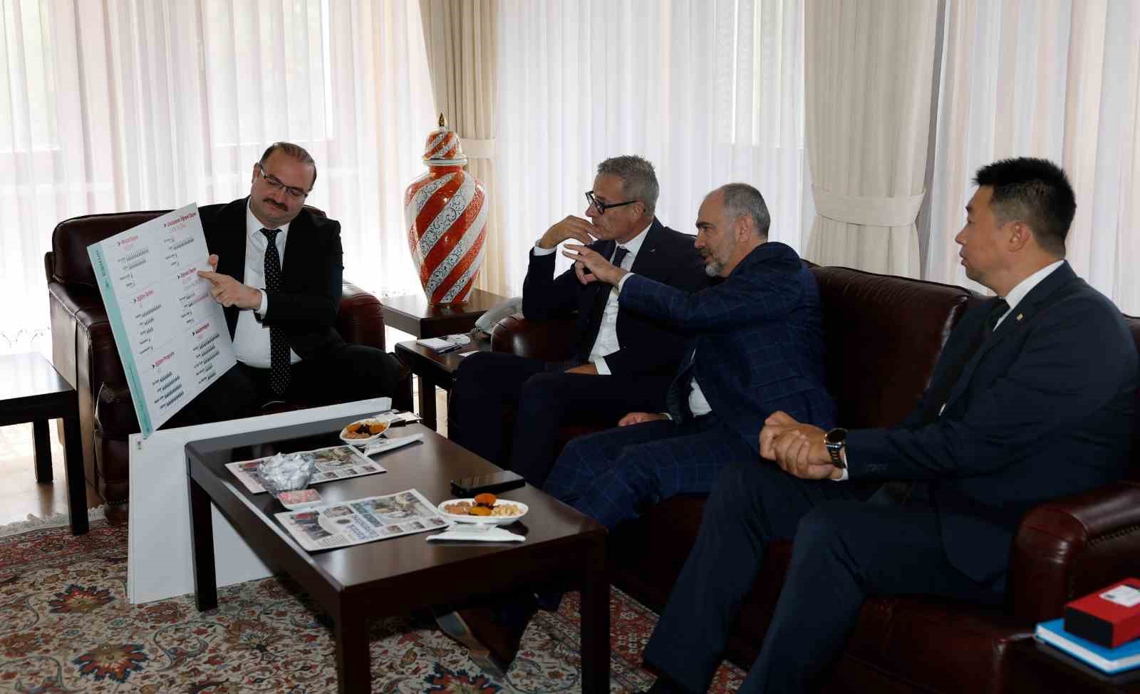 Erzurum'un Kış Oyunları Hedefi için FISU Heyetinden Atatürk Üniversitesi'ne Ziyaret
