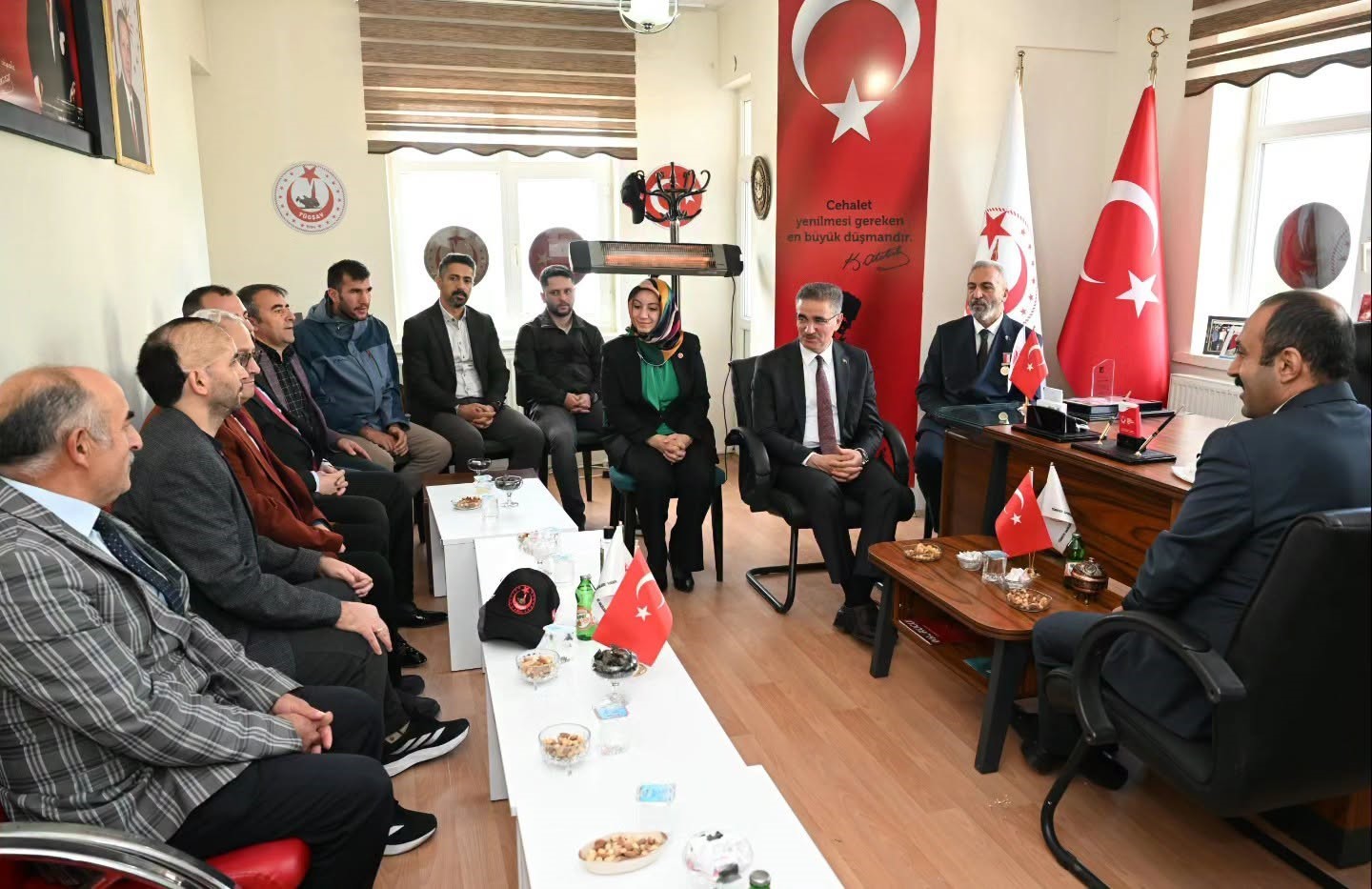 Vali Baruş'tan Şehit Ailelerine Destek Sözü