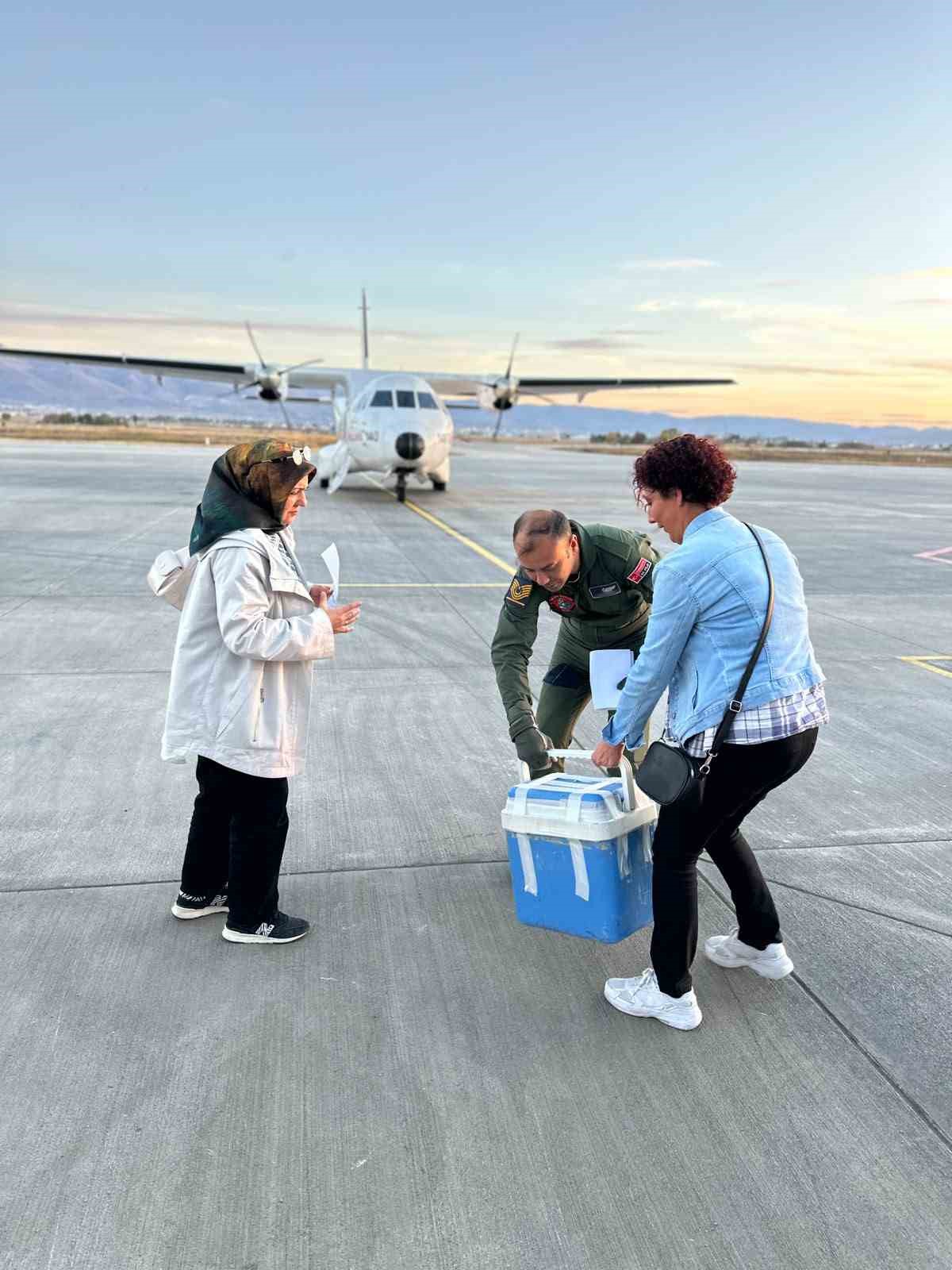 Acil Organ Nakli İçin Erzurum’dan Antalya’ya Karaciğer Uçuşu