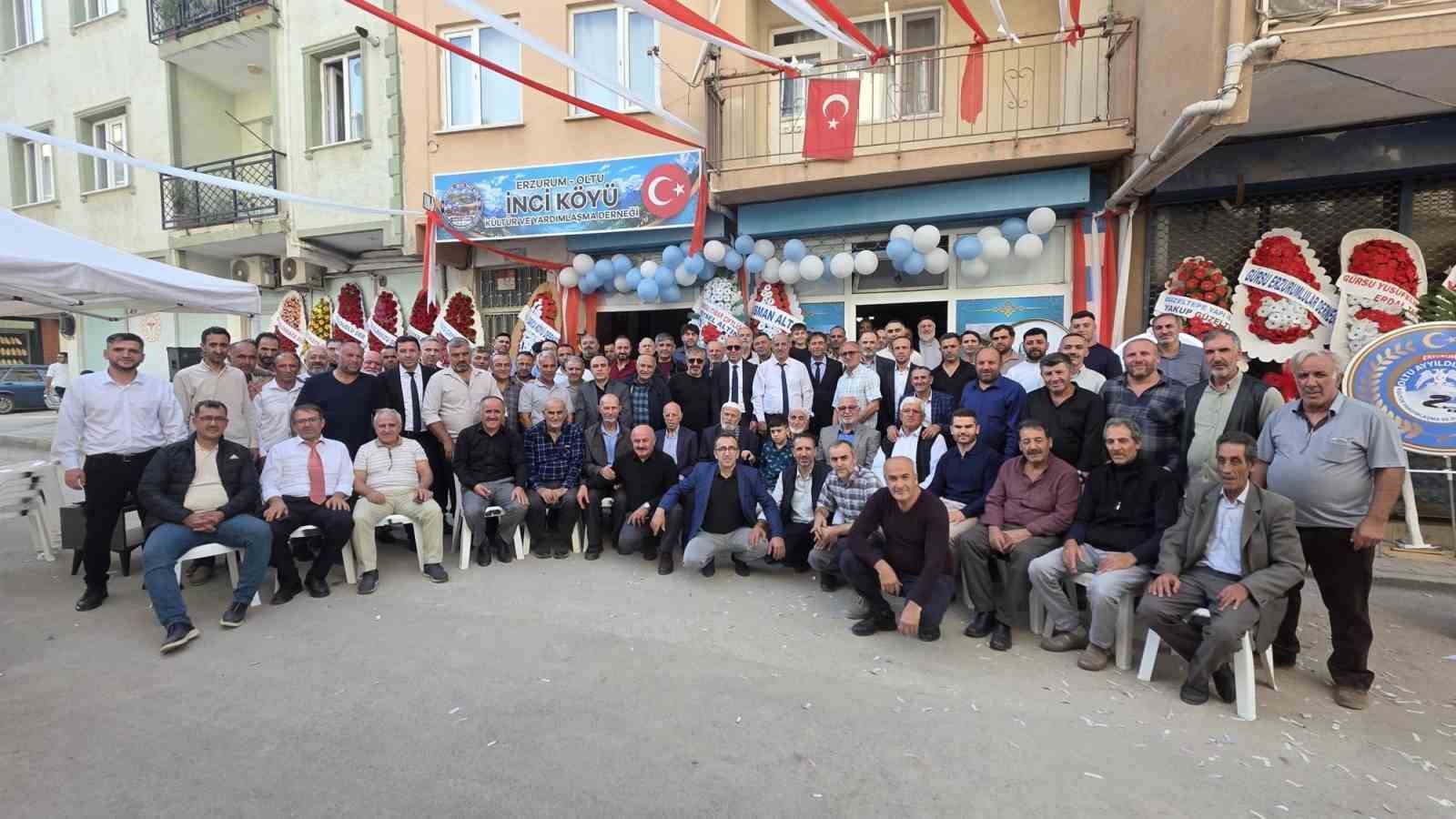 Gürsu'da İnci Köyü Derneği'nin Coşkulu Açılışı