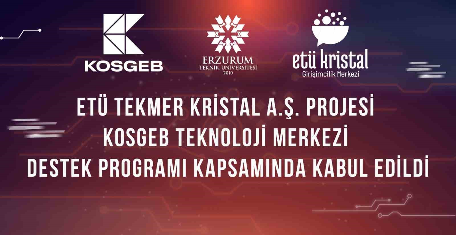 Erzurum'un Girişimcilik Ekosistemine Yeni Soluk: ETÜ TEKMER Kristal
